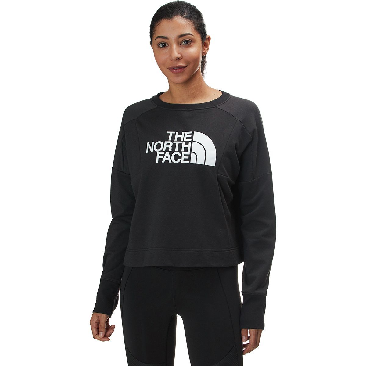women's train n logo pullover