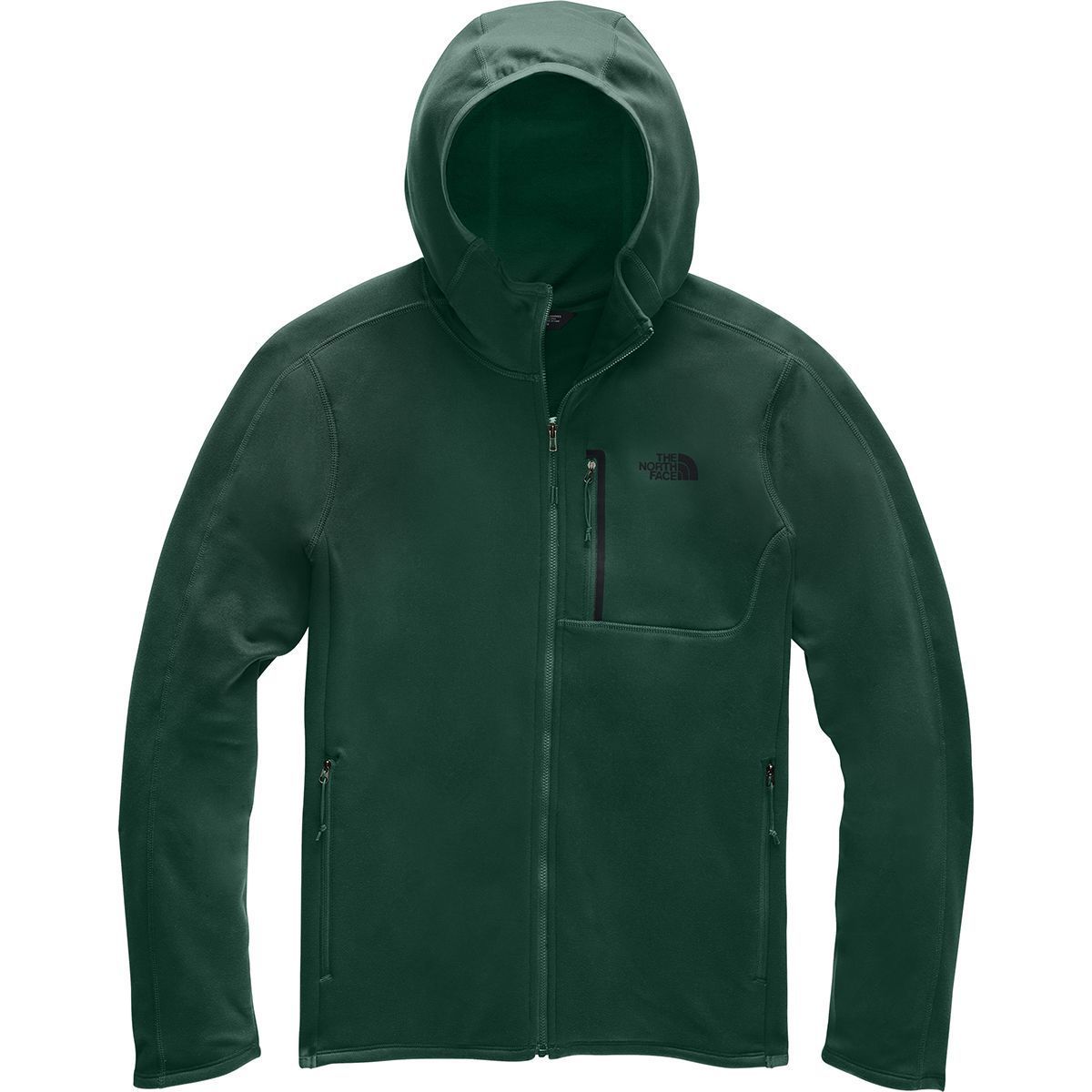 the north face canyonlands hooded fleece jacket