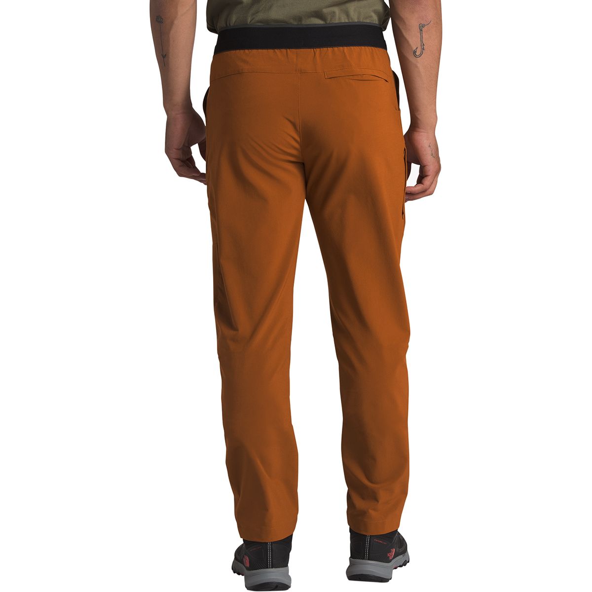 north face orange pants