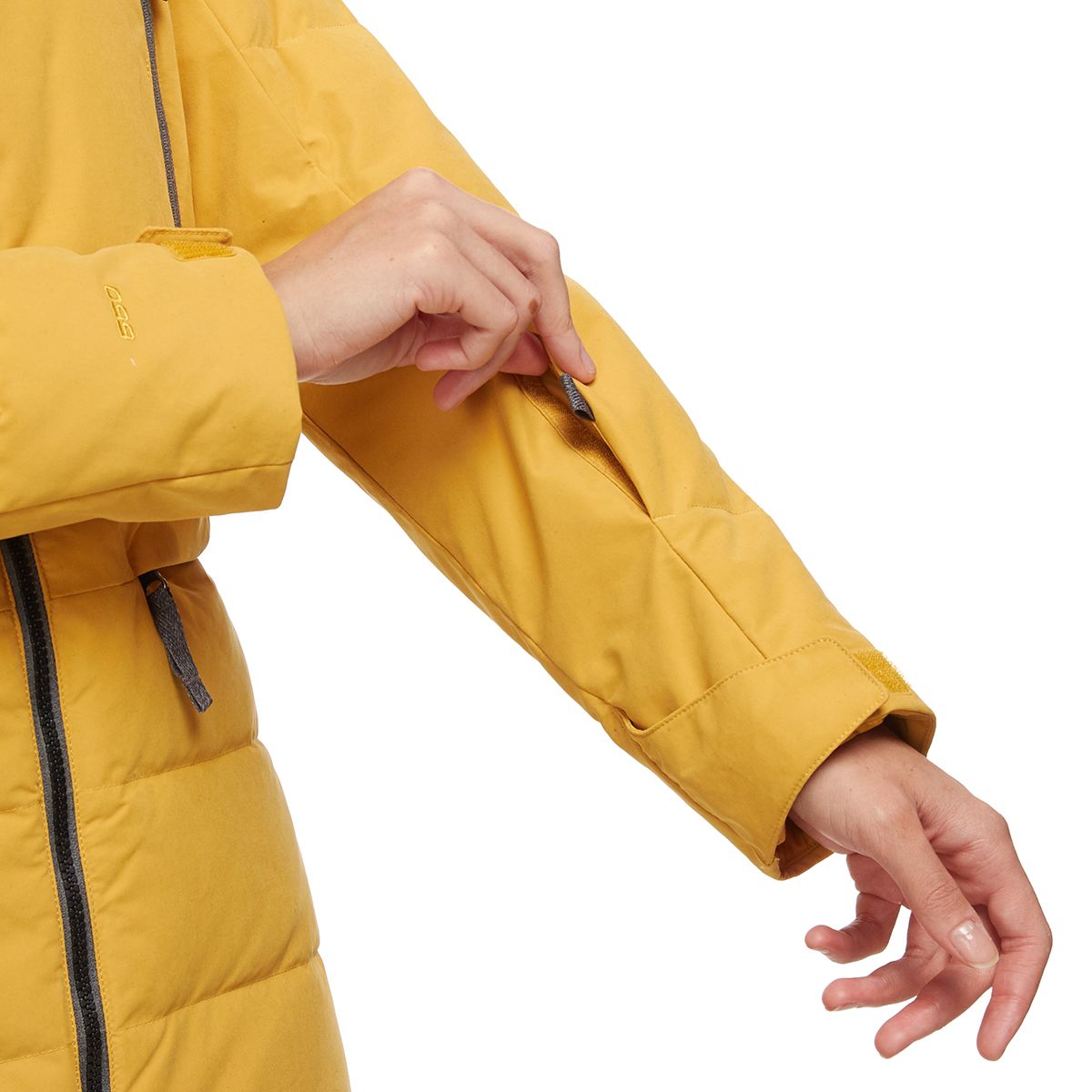 north face pallie down jacket yellow
