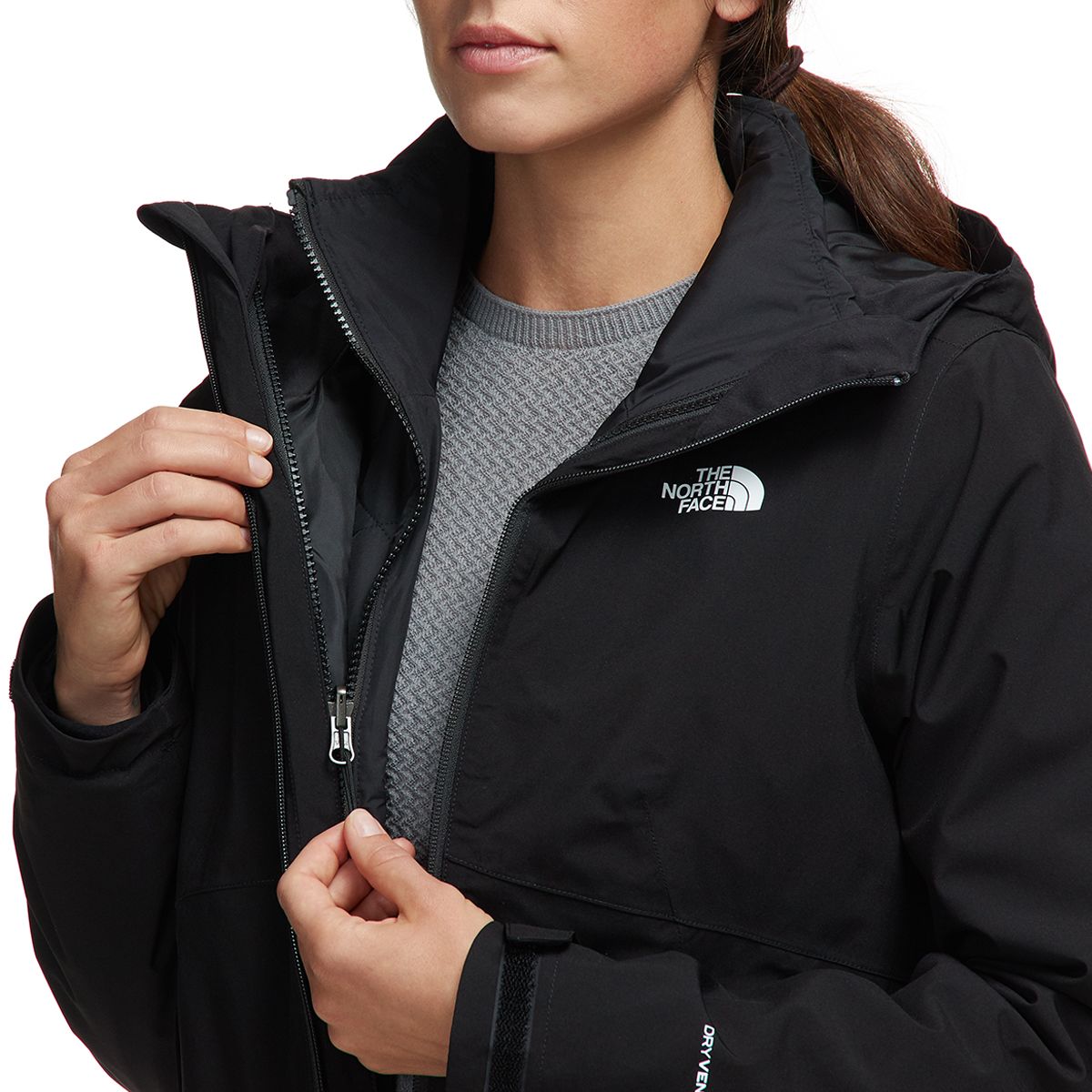 w carto triclimate tnf black