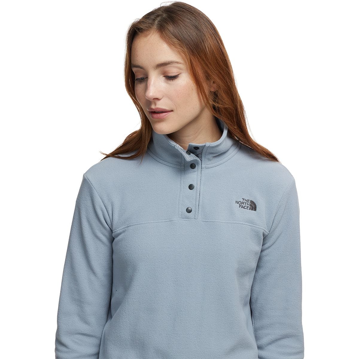 north face snap neck pullover