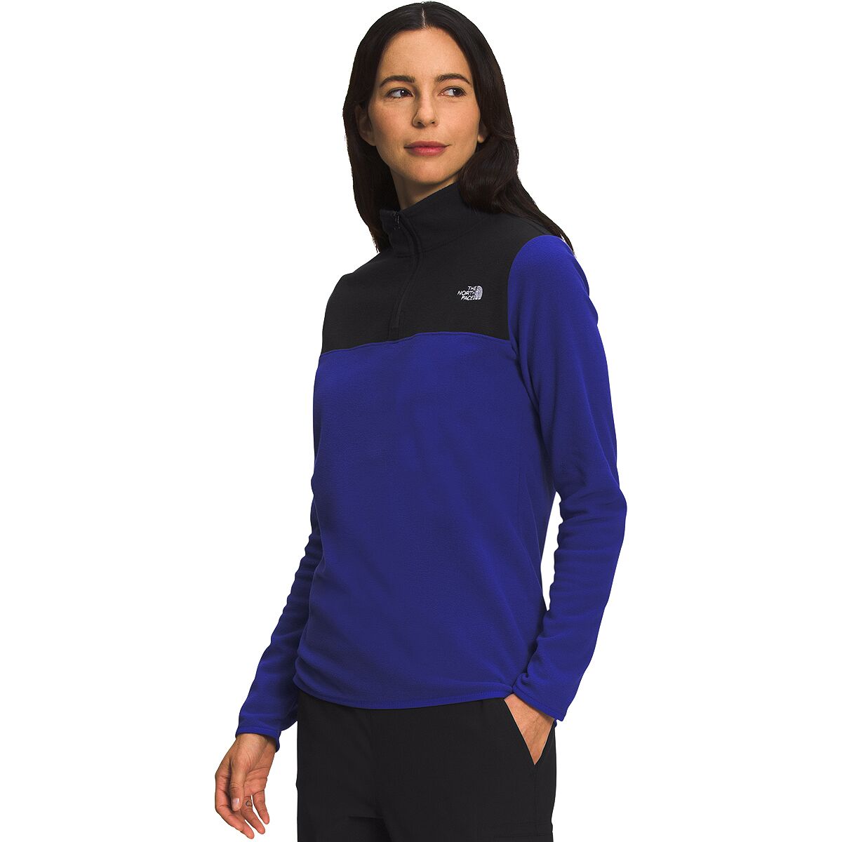 Womens The North Face Glacier Fleece 1/4 Zip Pullover Jacket