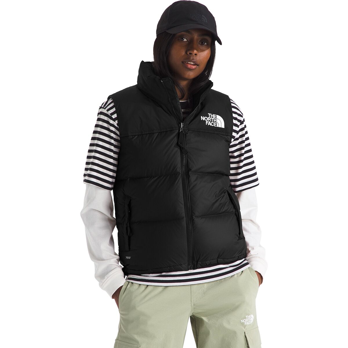 Image of The North Face 1996 Retro Nuptse Vest - Women's TNF Black/Recycled Down, XS