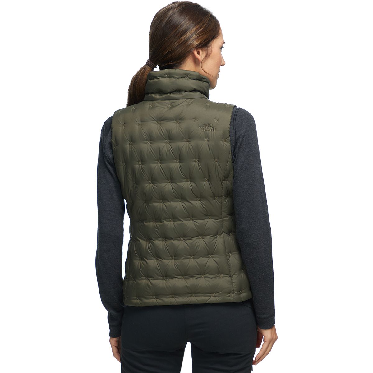 the north face women's holladown crop vest