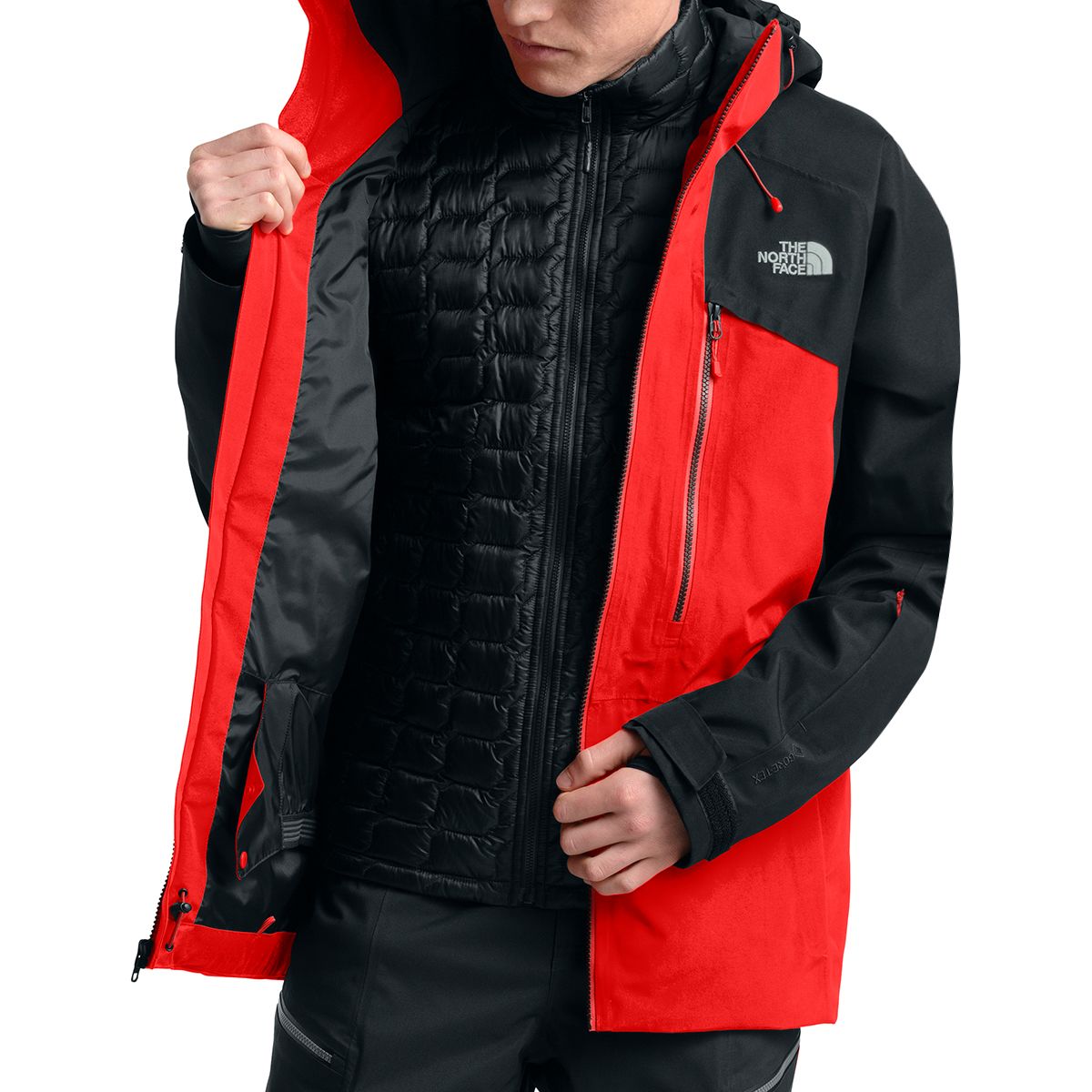 the north face men's powderflo jacket