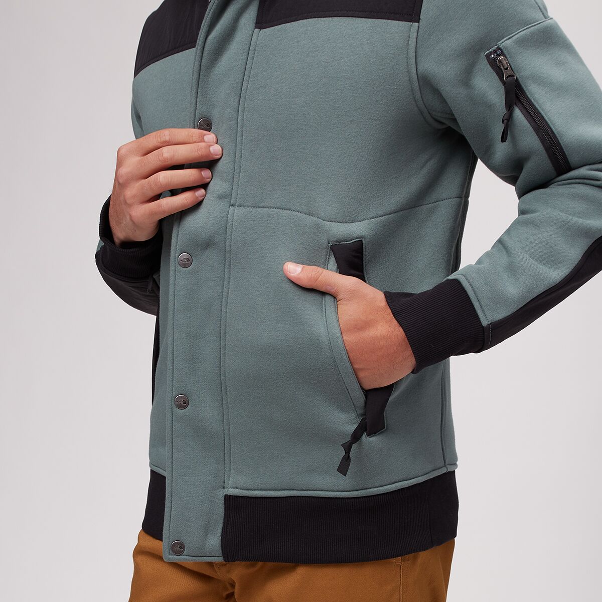 The North Face Men's Highrail Fleece Jacket - Thyme