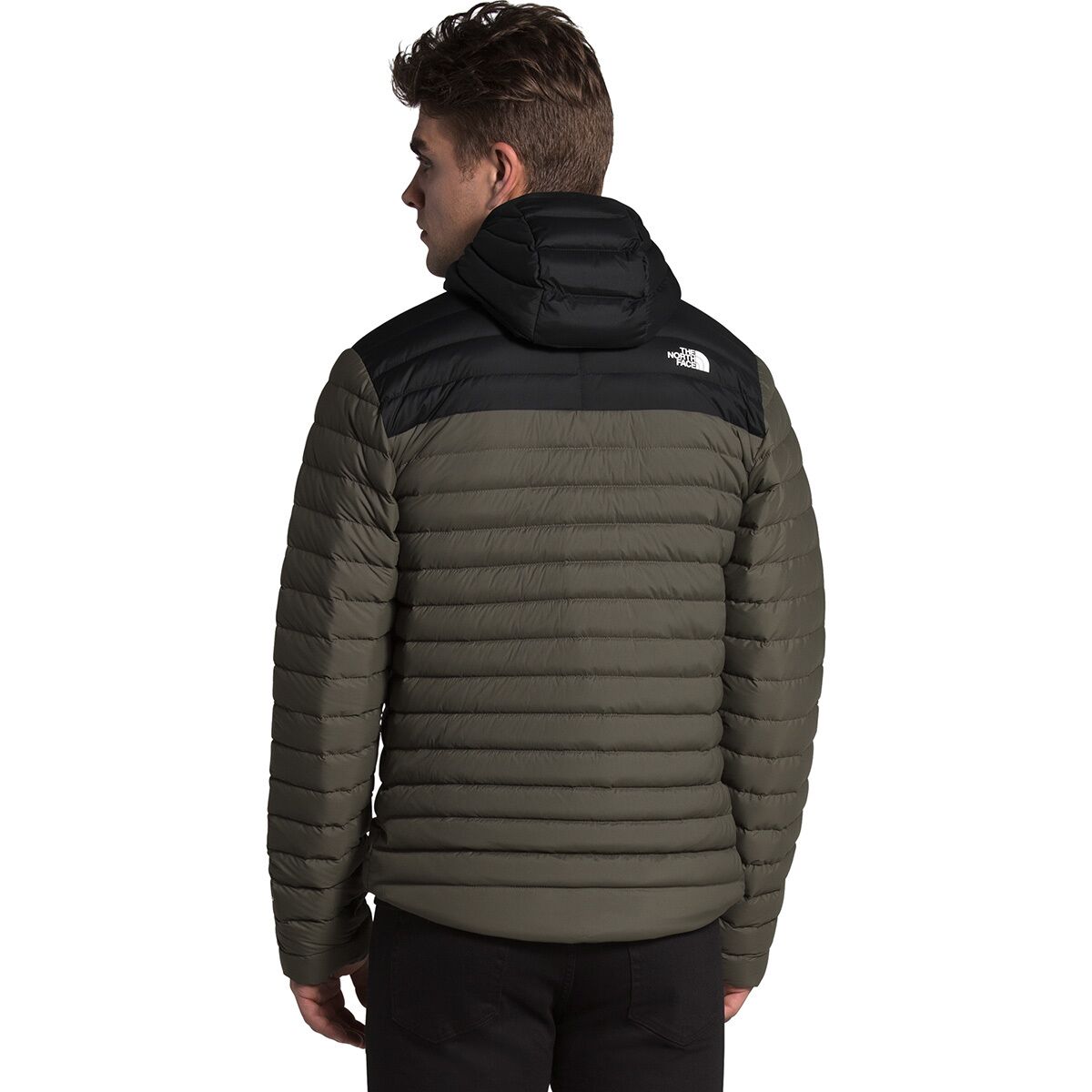 the north face men's stretch down hoodie