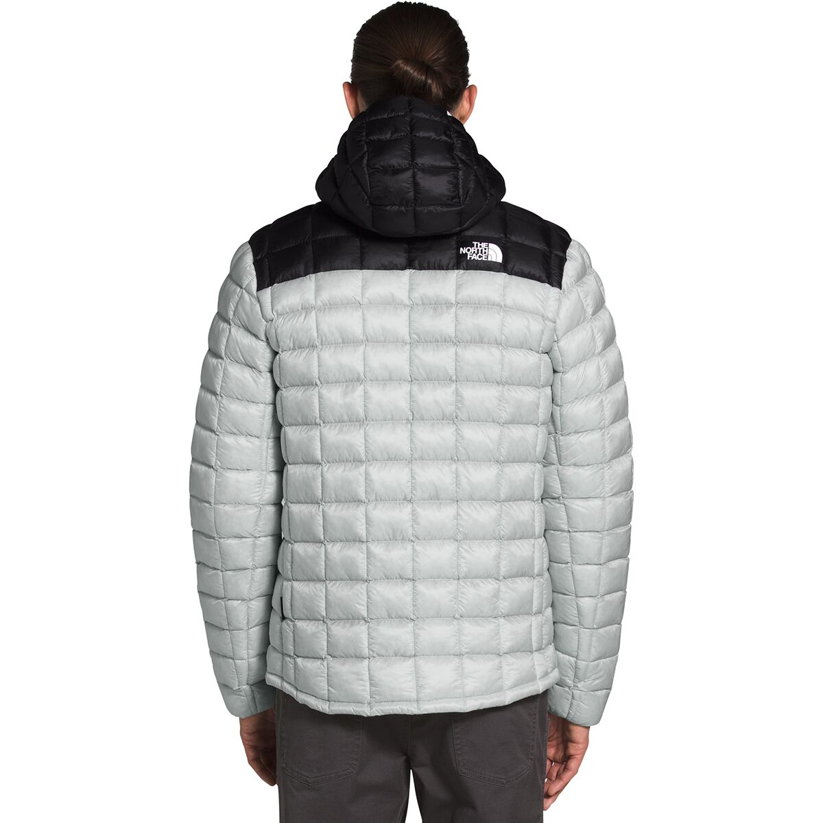 north face thermoball tin grey