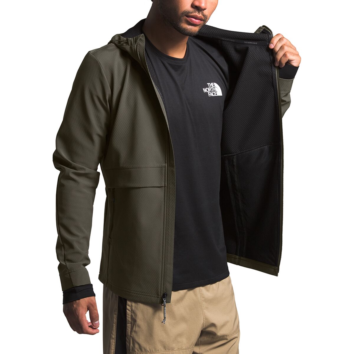 the north face women's belted jacket