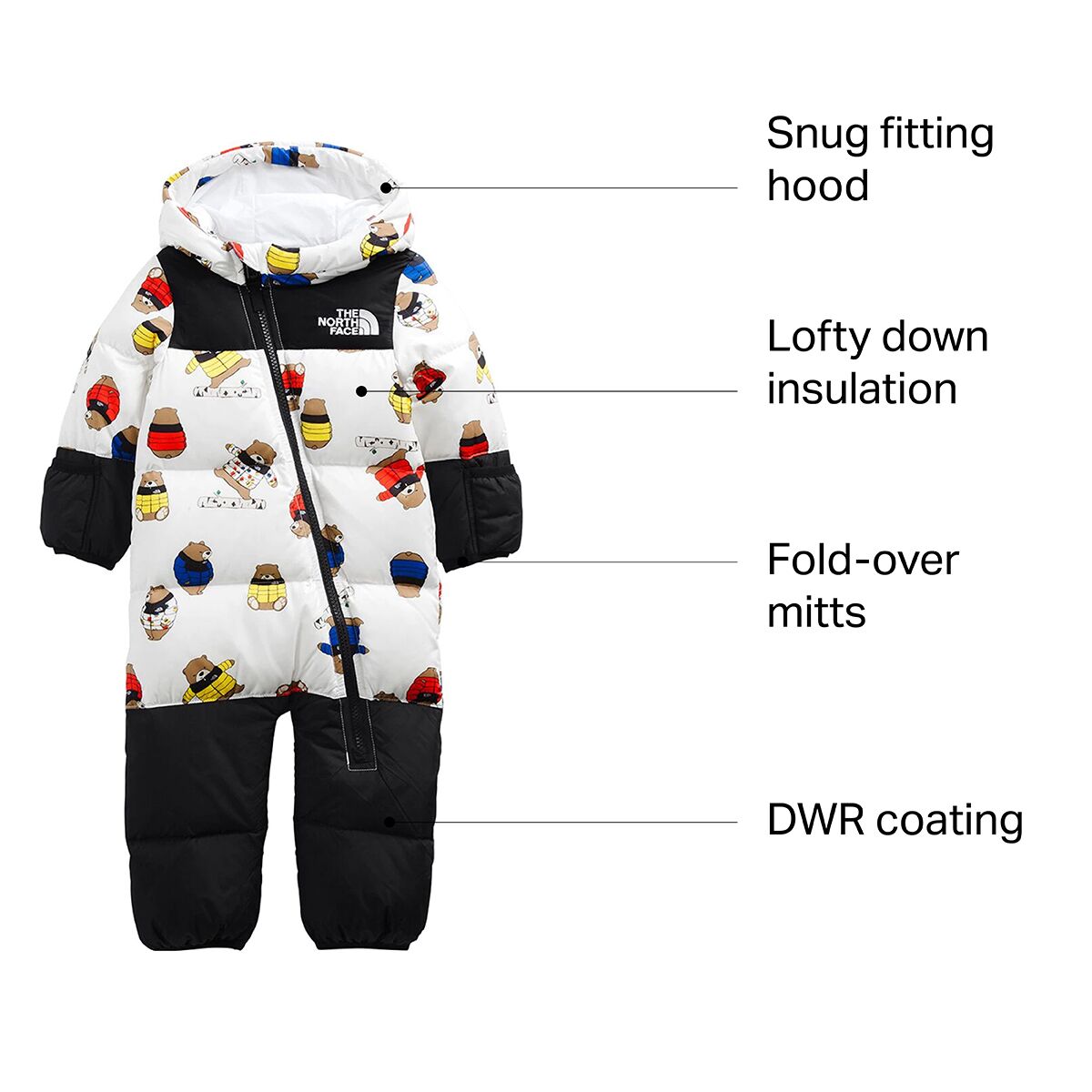 The North Face Lil' Snuggler Down Suit - Infants
