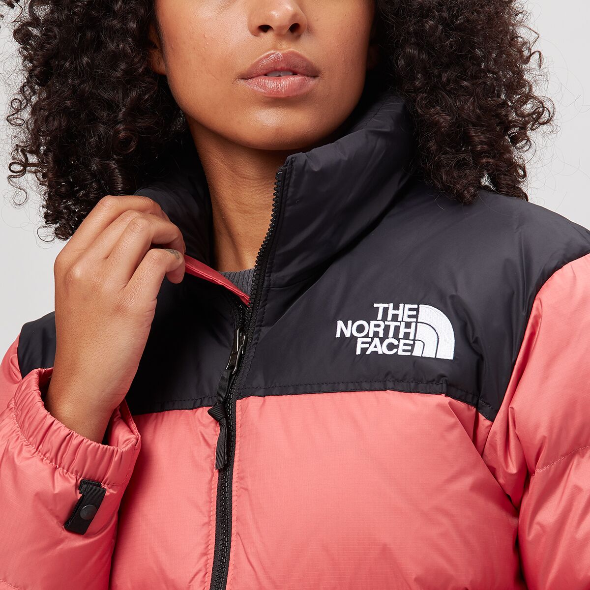 red north face nuptse