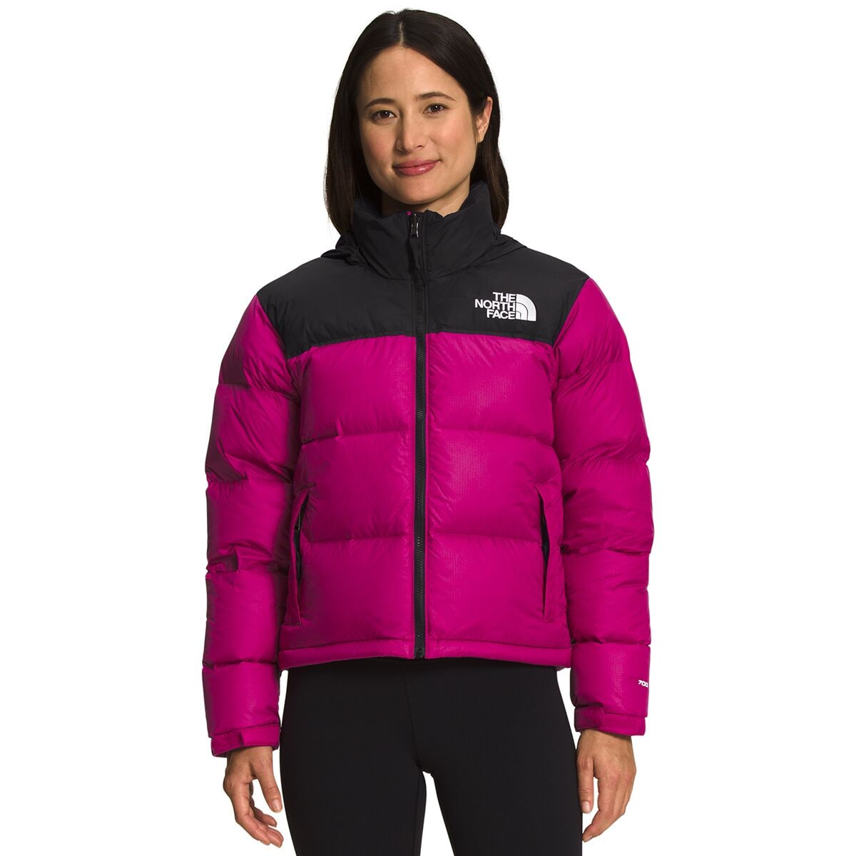 womens purple north face fleece