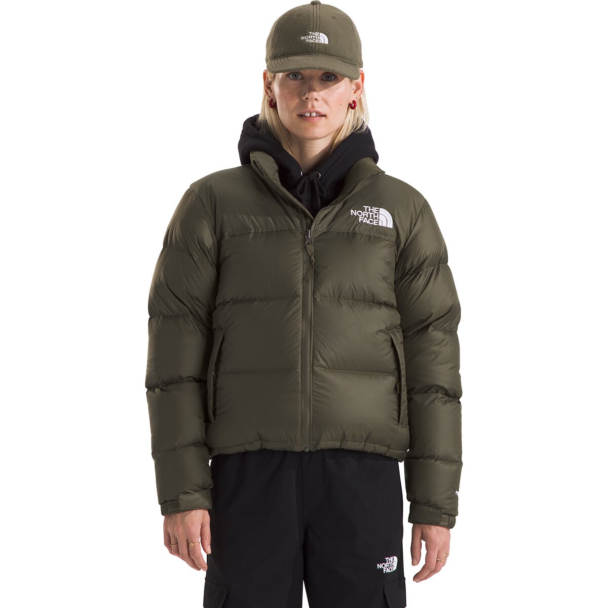 The North Face 1996 Retro Nuptse Jacket - Women's New Taupe Green, XL