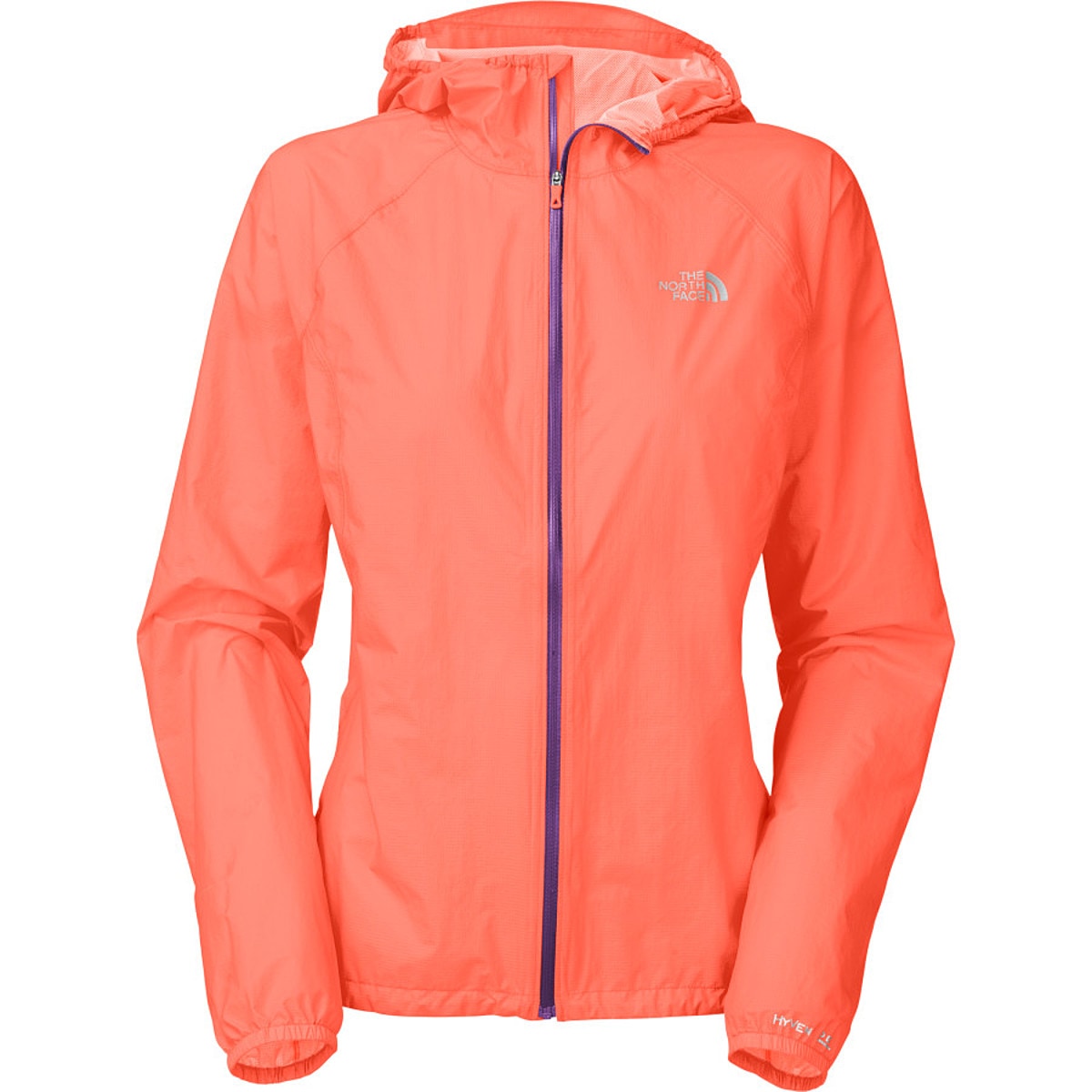 North face shop womens jacket orange