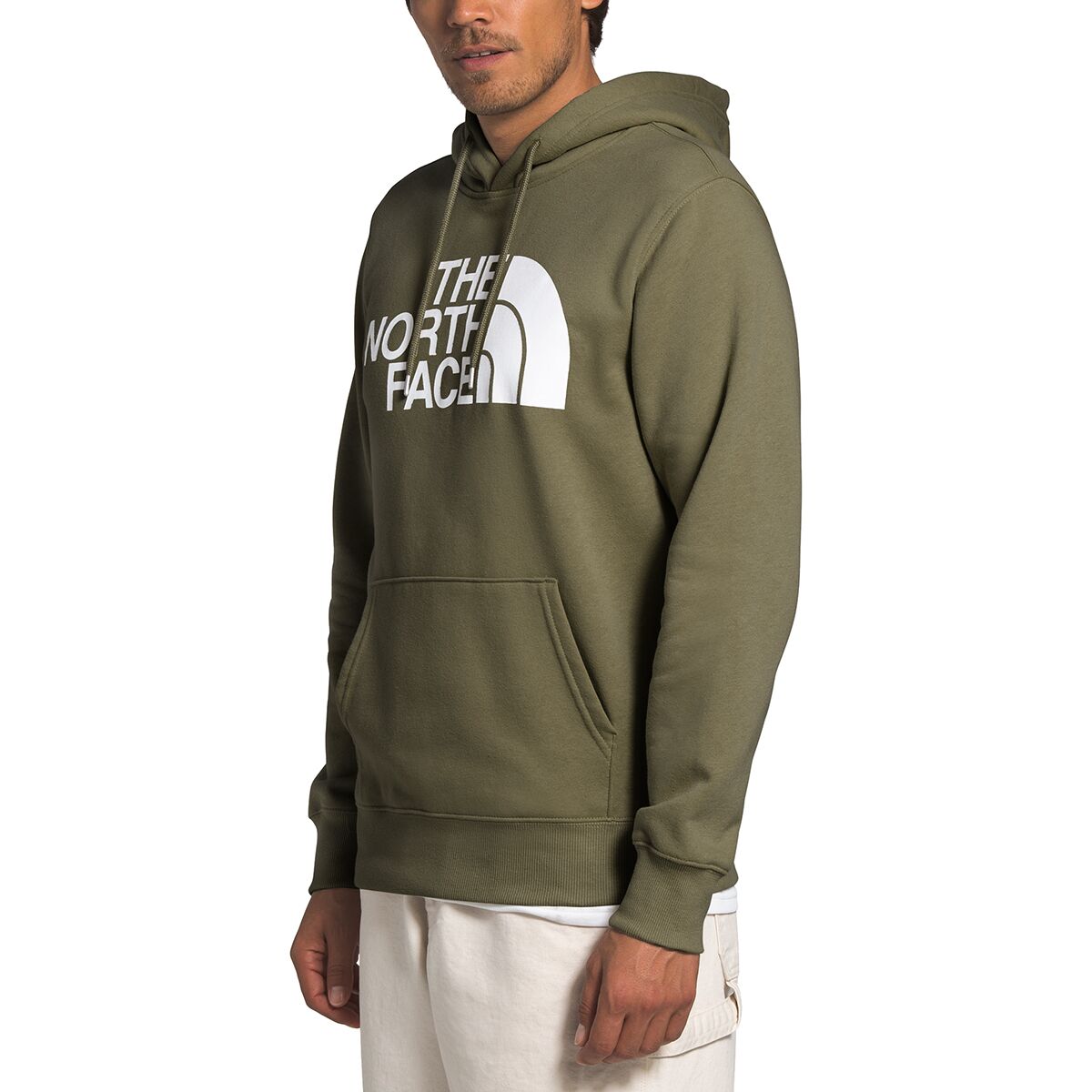 mens green north face hoodie