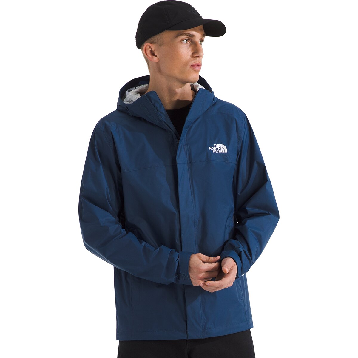 The North Face Venture 2 Hooded Jacket - Men's Shady Blue, XL