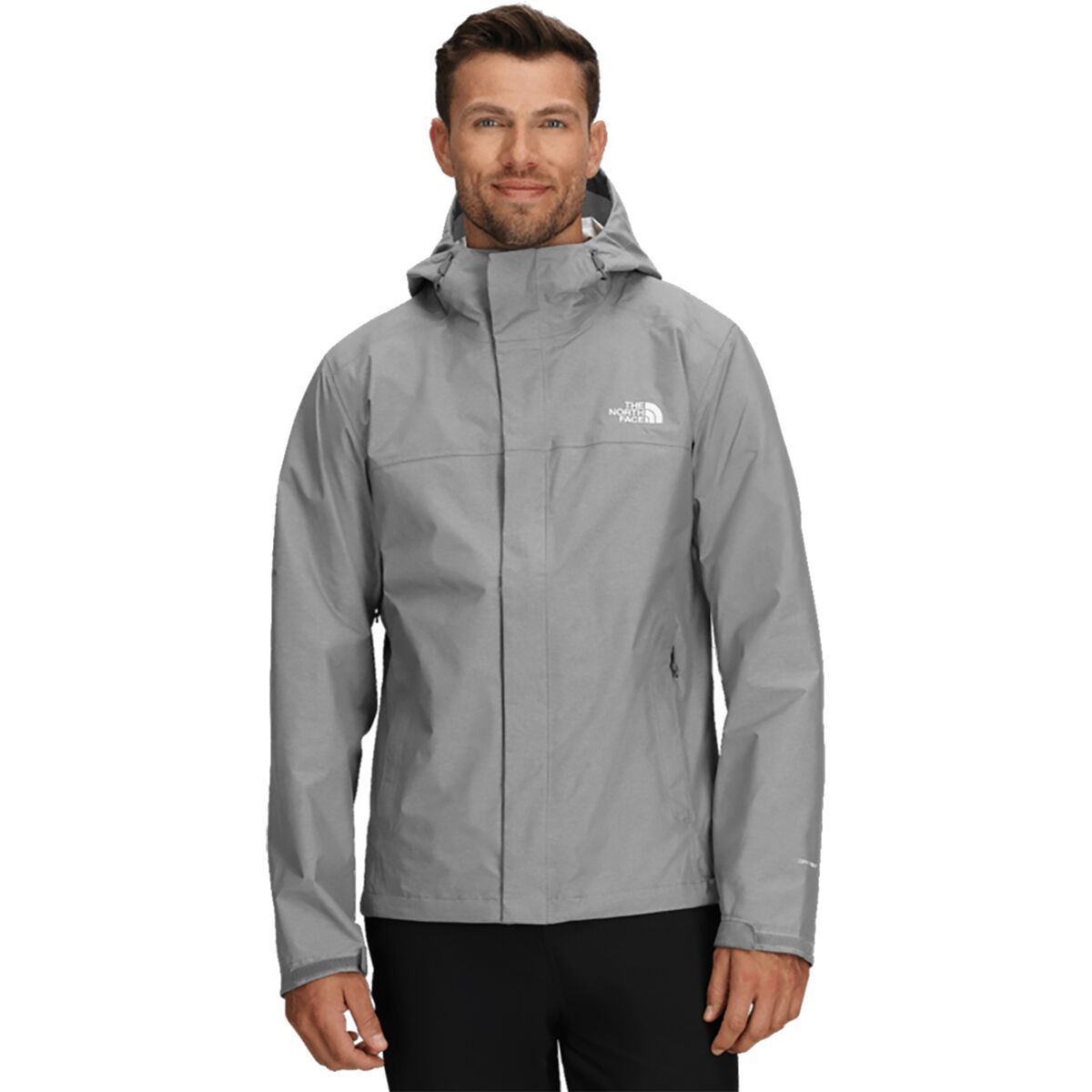 Image of The North Face Venture 2 Hooded Jacket - Men's TNF Medium Grey Heather, XXL