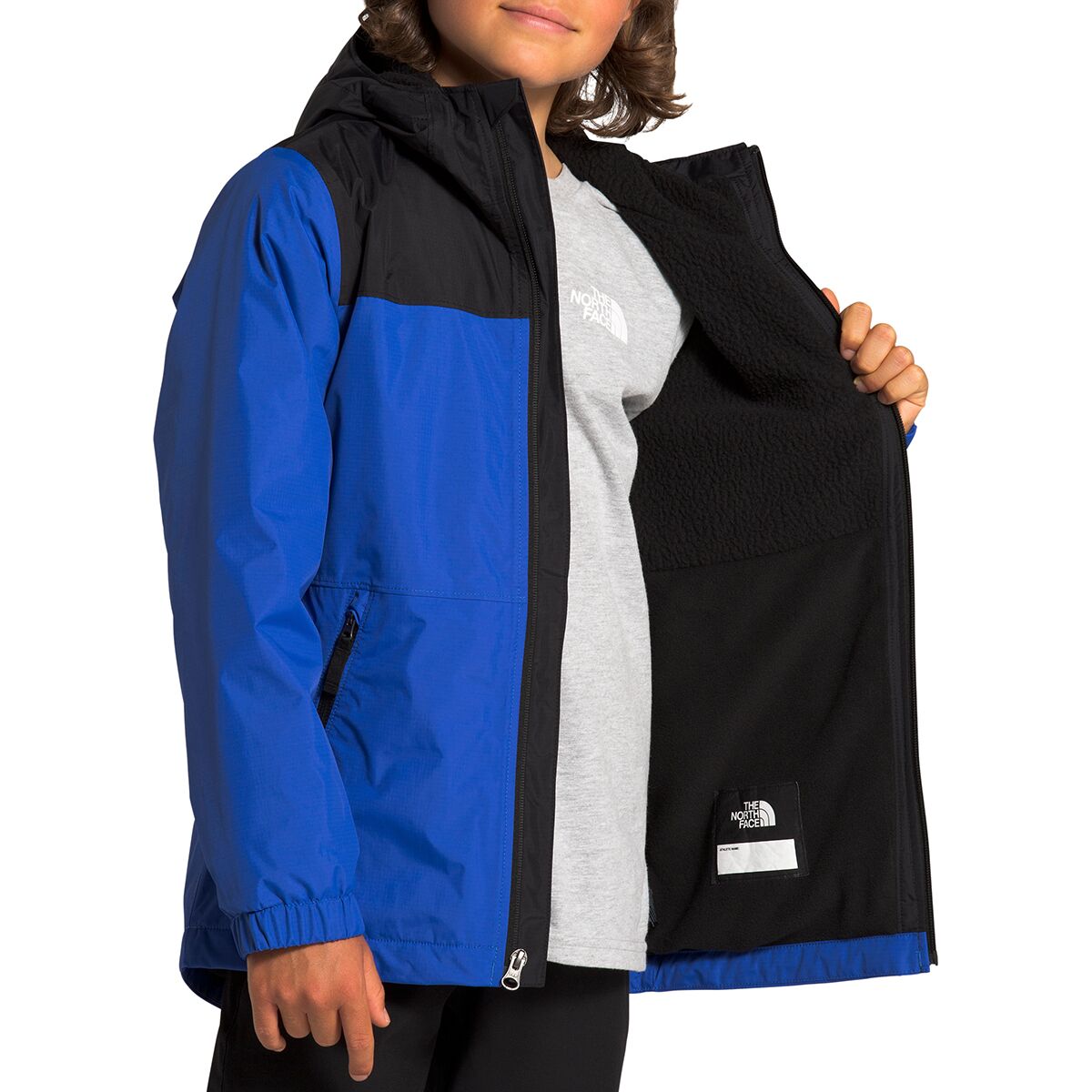 the north face junior warm storm jacket black