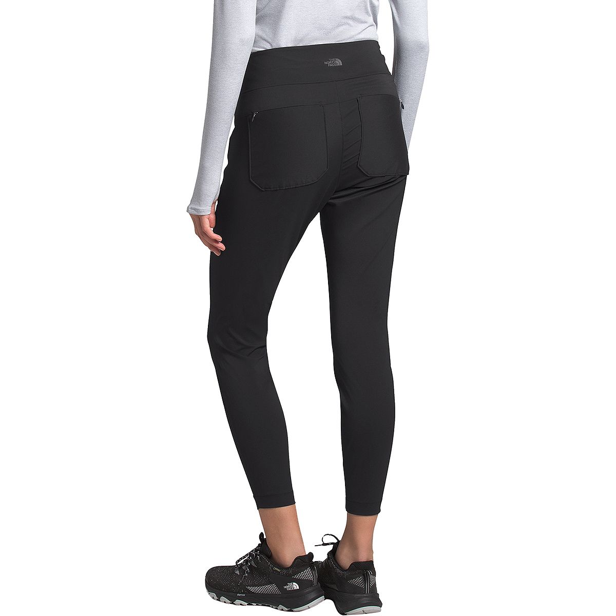 [THE NORTH FACE]★HYBRID HIKER LEGGINGS North Face Hybrid Hiker Tights Women's Black Purple