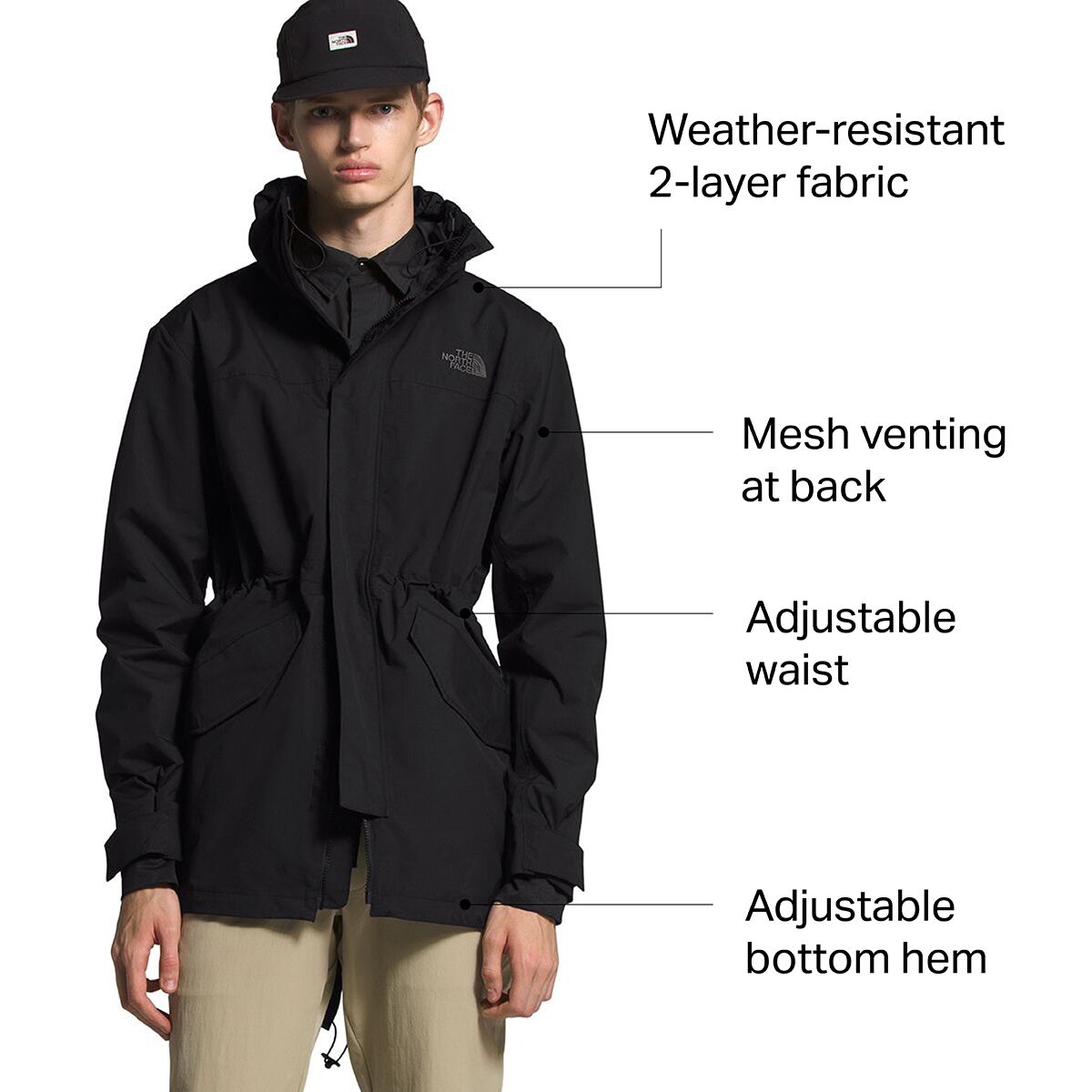 The North Face City Breeze Rain Parka Men s Clothing