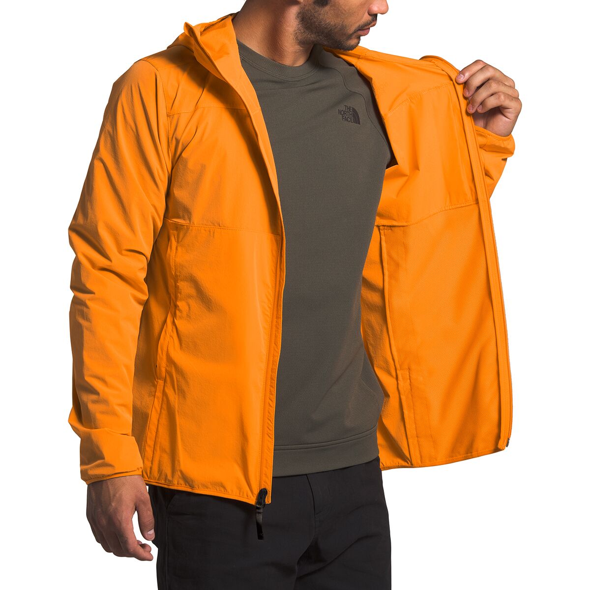 The north face men's north dome deals stretch wind jacket
