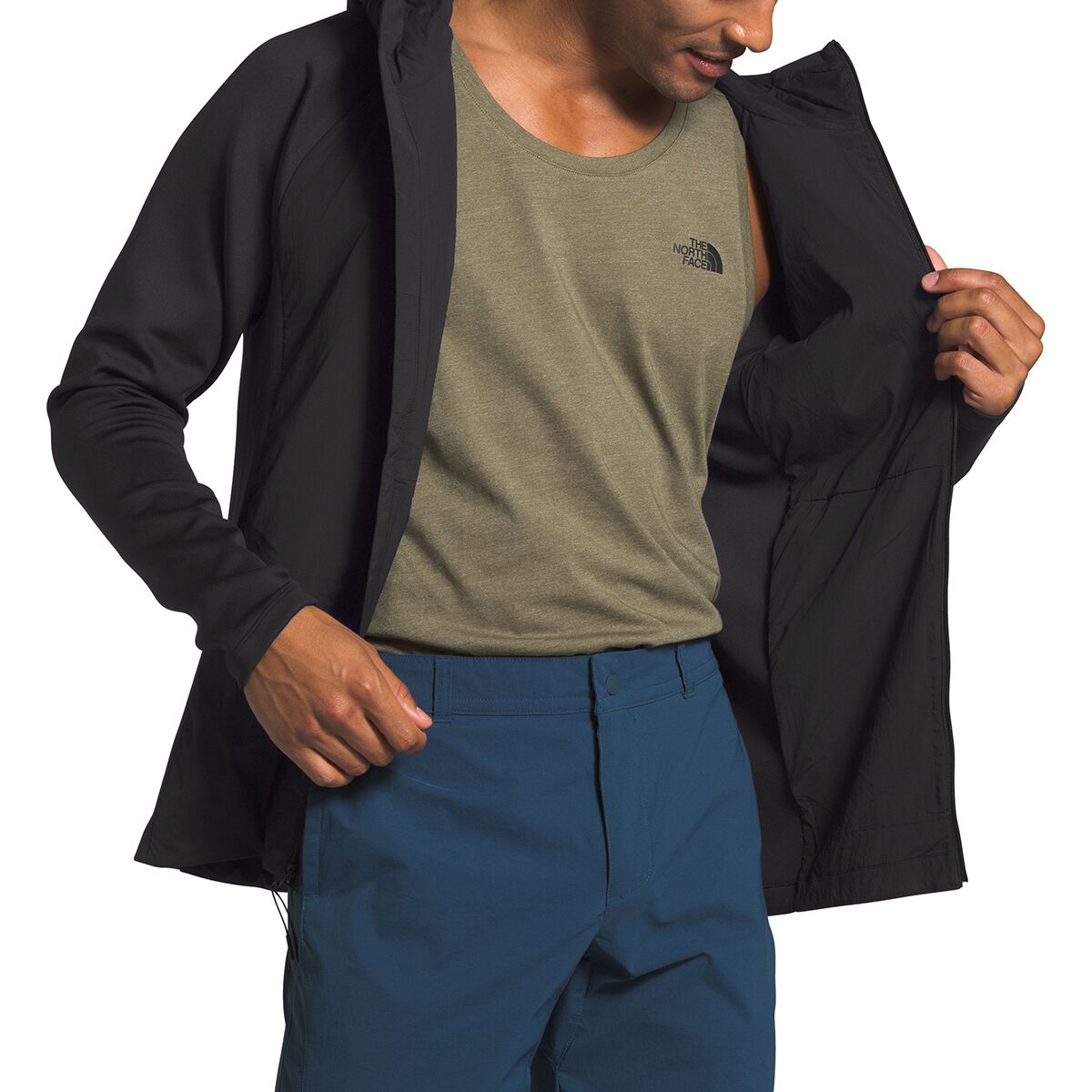 582141● THE NORTH FACE VENTRIX Trail The North Face Ventrix Active Trail Hybrid Hoodie - Men's - Clothing