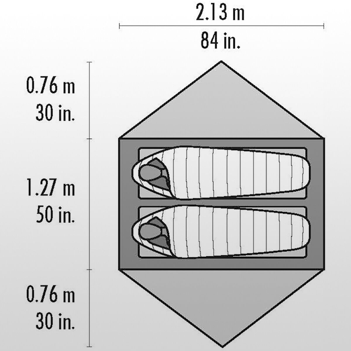 The North Face Eco Trail 2 Tent: 2 