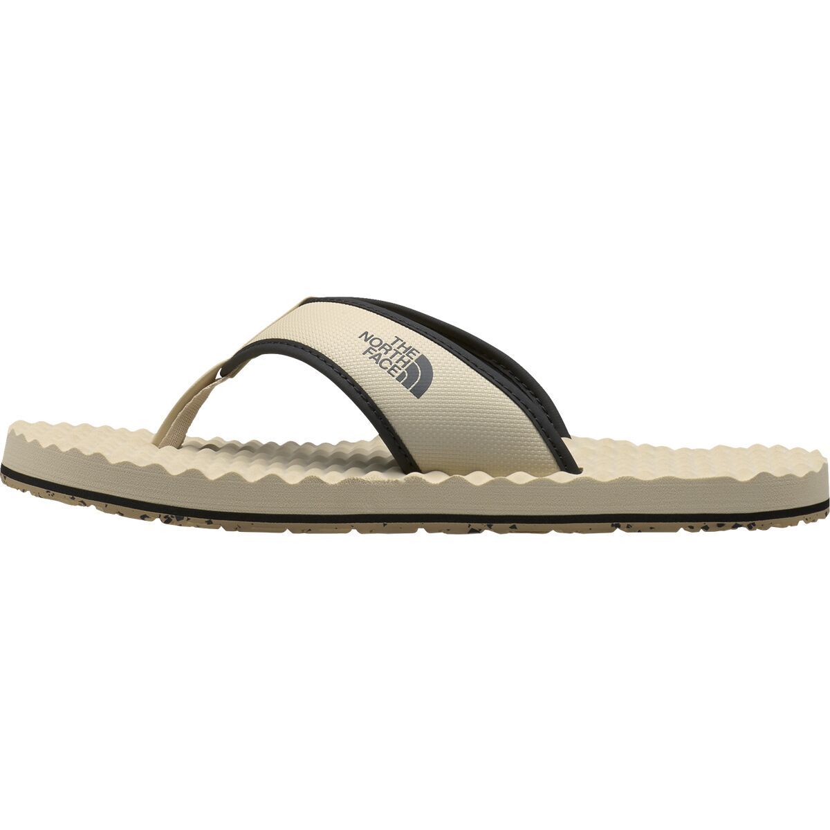 Image of The North Face Base Camp II Flip-Flop - Men's Desert Stone/TNF Black, 11.0