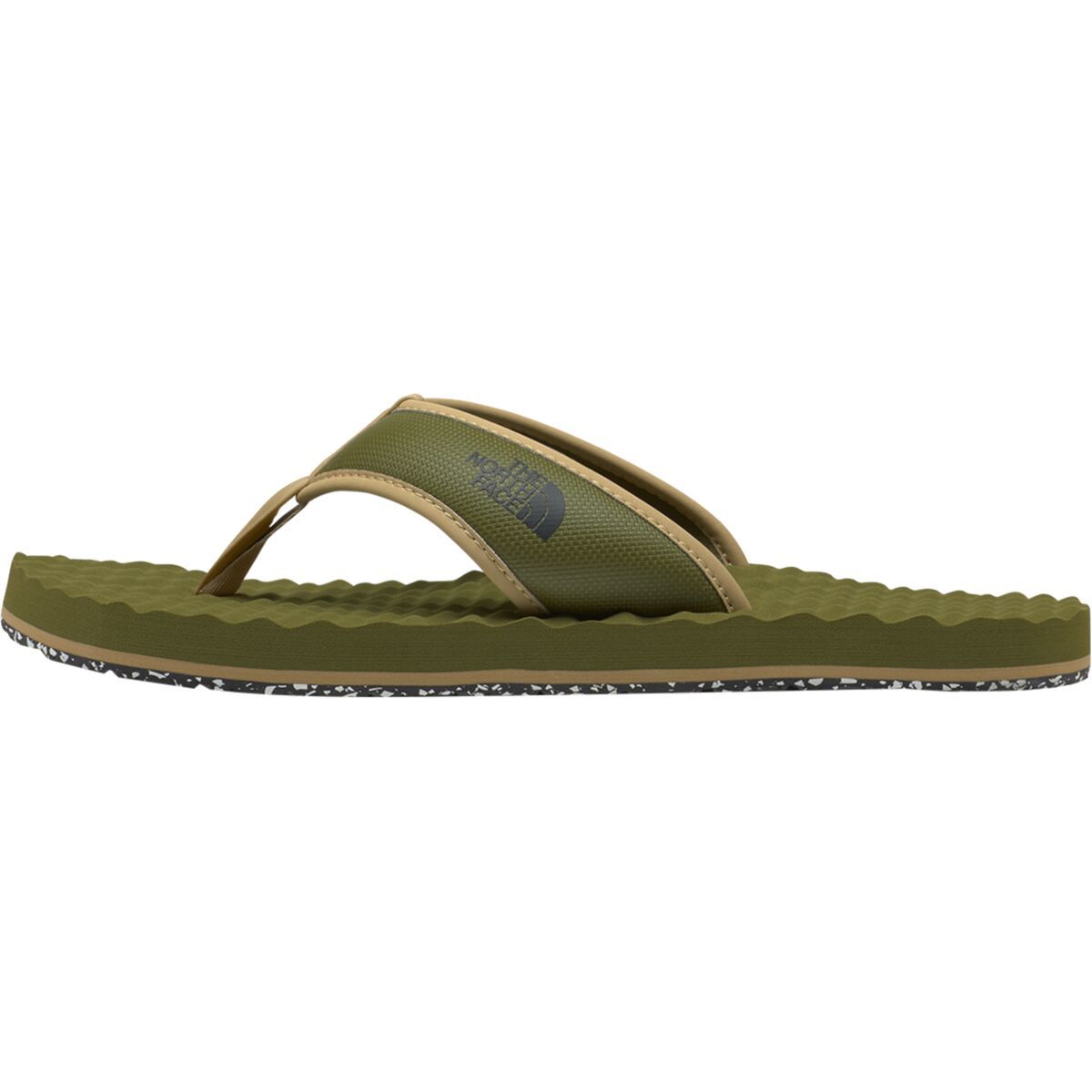 Image of The North Face Base Camp II Flip-Flop - Men's Forest Olive/Forest Olive, 13.0