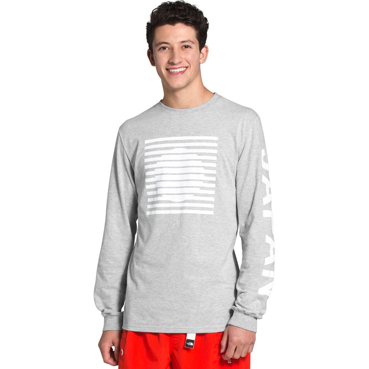 ★★THE NORTH FACE★★ Men's Frost Long Sleeve T-Shirt CHARC The North Face Big Pine L/S Crew – Cripple Creek Backcountry