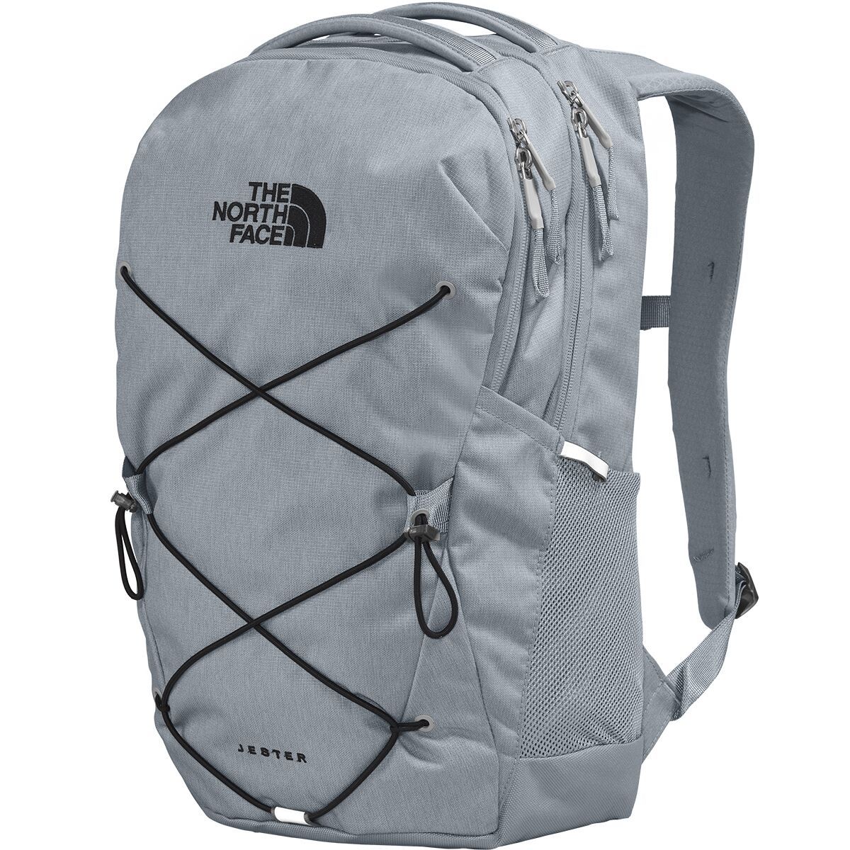 Image of The North Face Jester 27.5L Backpack Mid Grey Dark Heather/TNF Black/NPF, One Size