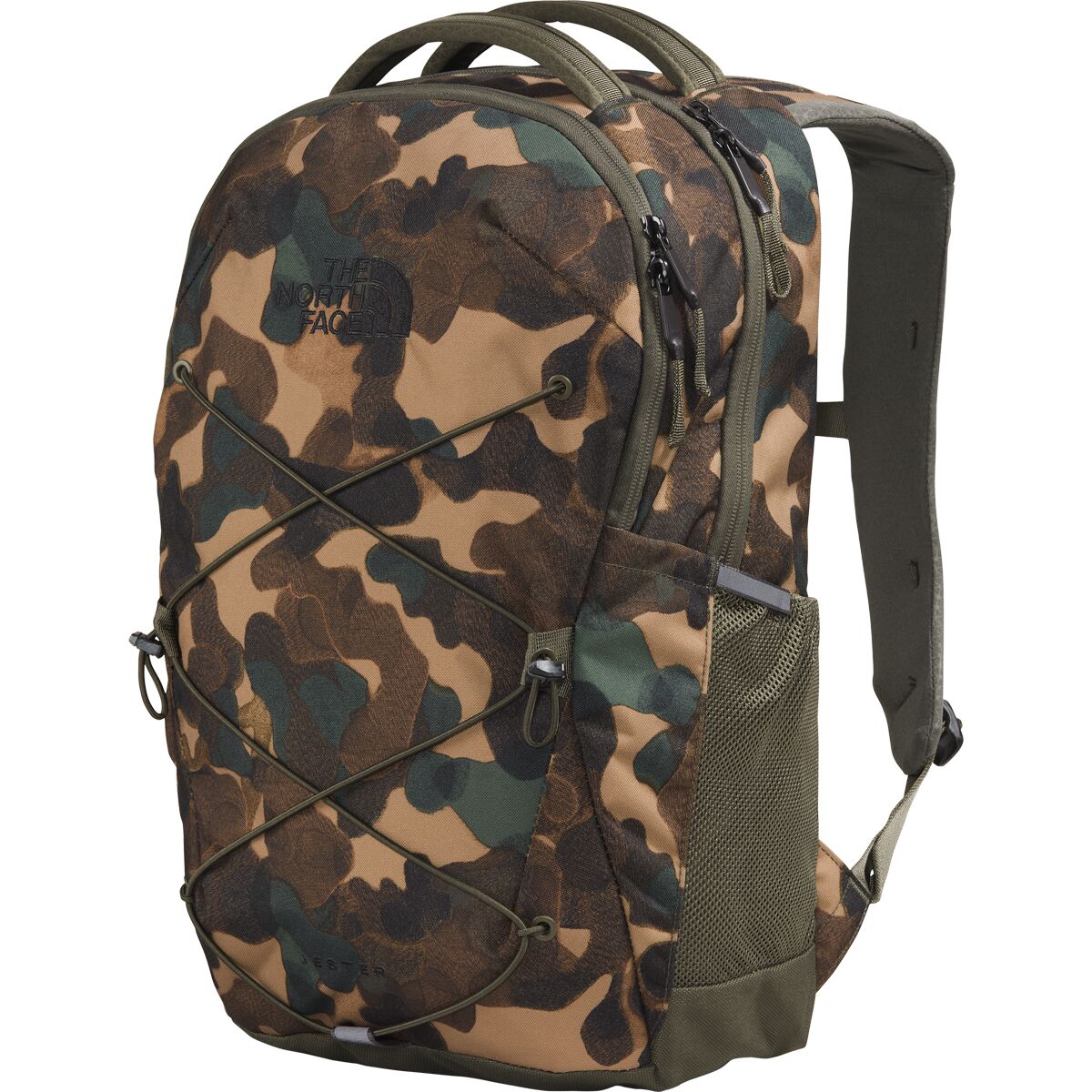 The North Face Jester 27.5L Backpack Utility Brown Camo Texture Print