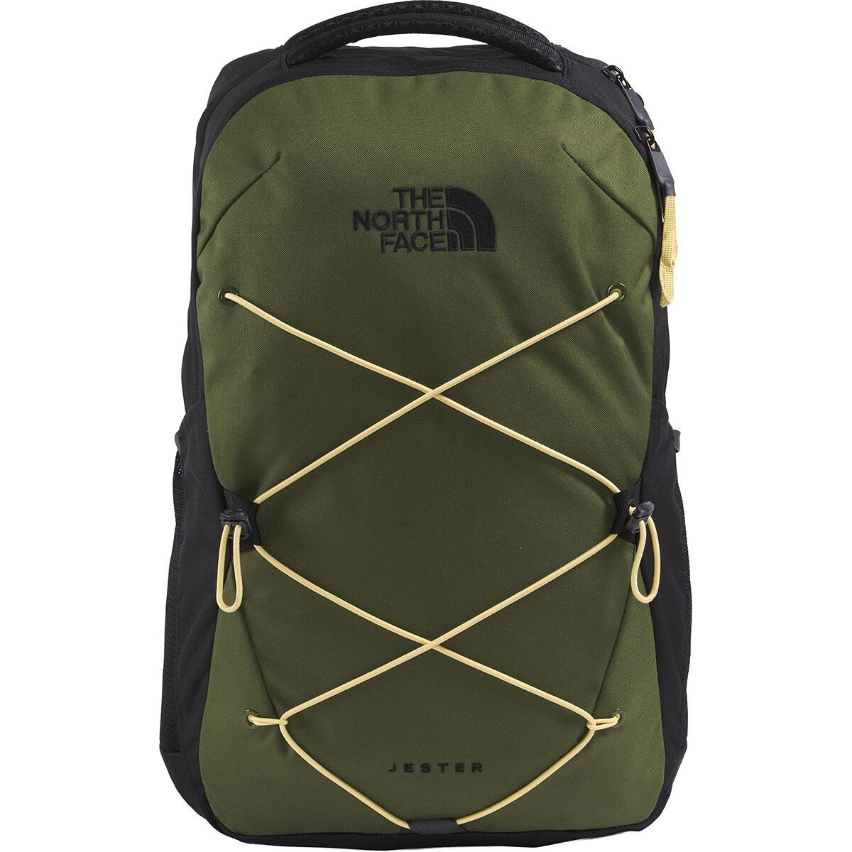 Image of The North Face Jester 27.5L Backpack Woodland Green/TNF Black/Honeyed Sand, One Size