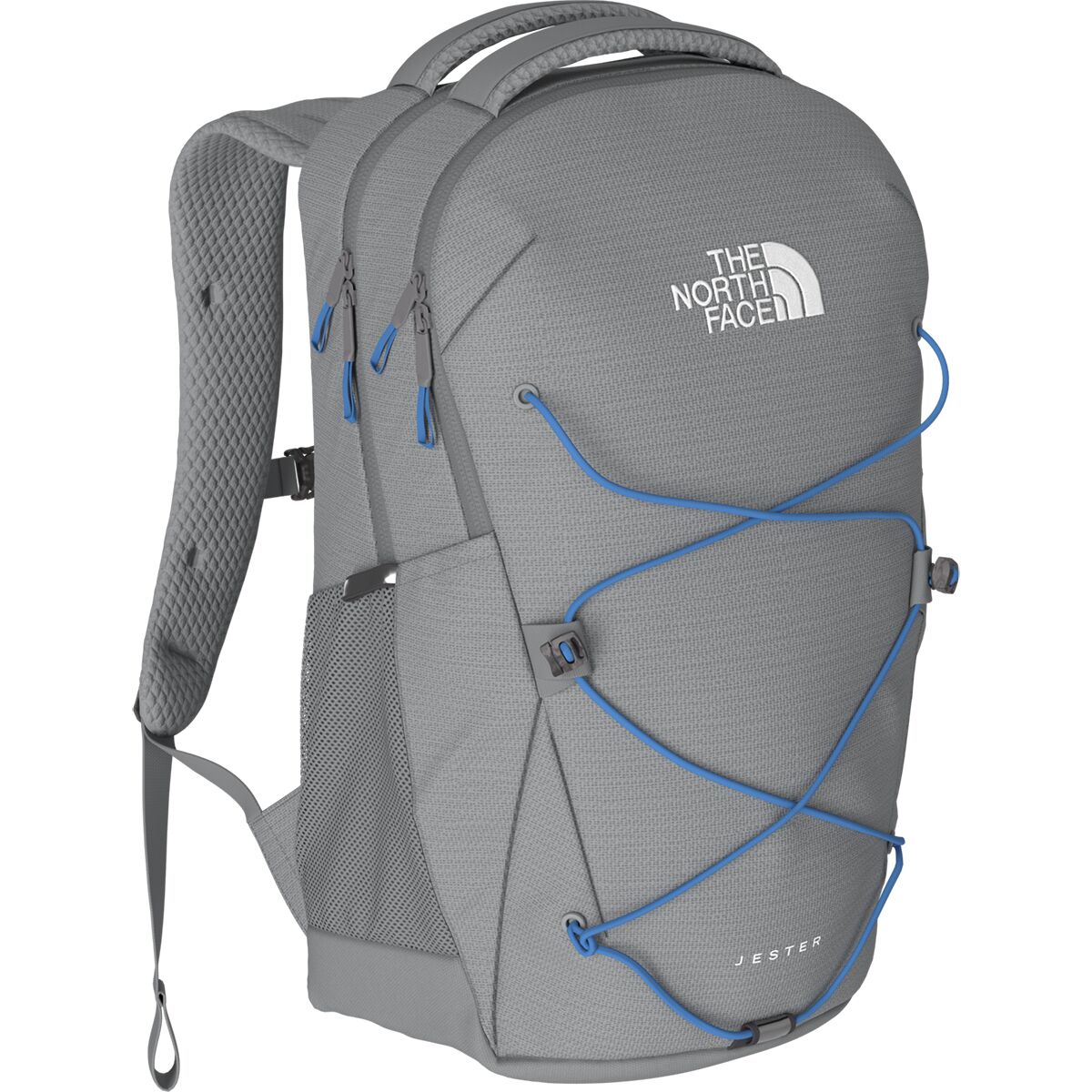 Image of The North Face Jester 22L Backpack - Women's Concrete Light Heather/Marina Blue, One Size