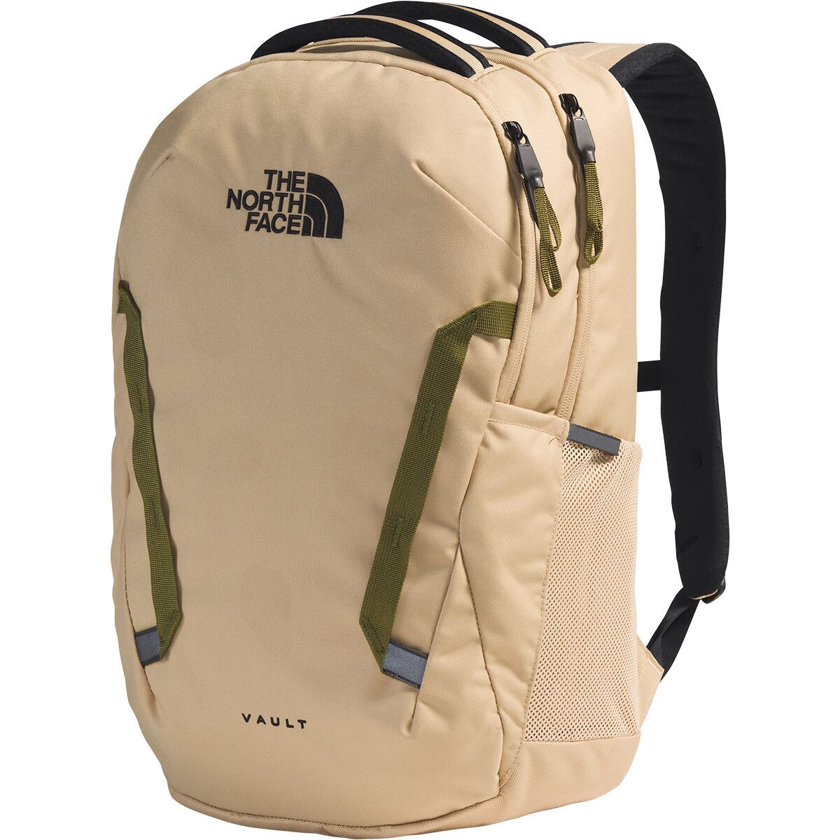 Image of The North Face Vault 26L Backpack Khaki Stone/TNF Black, One Size
