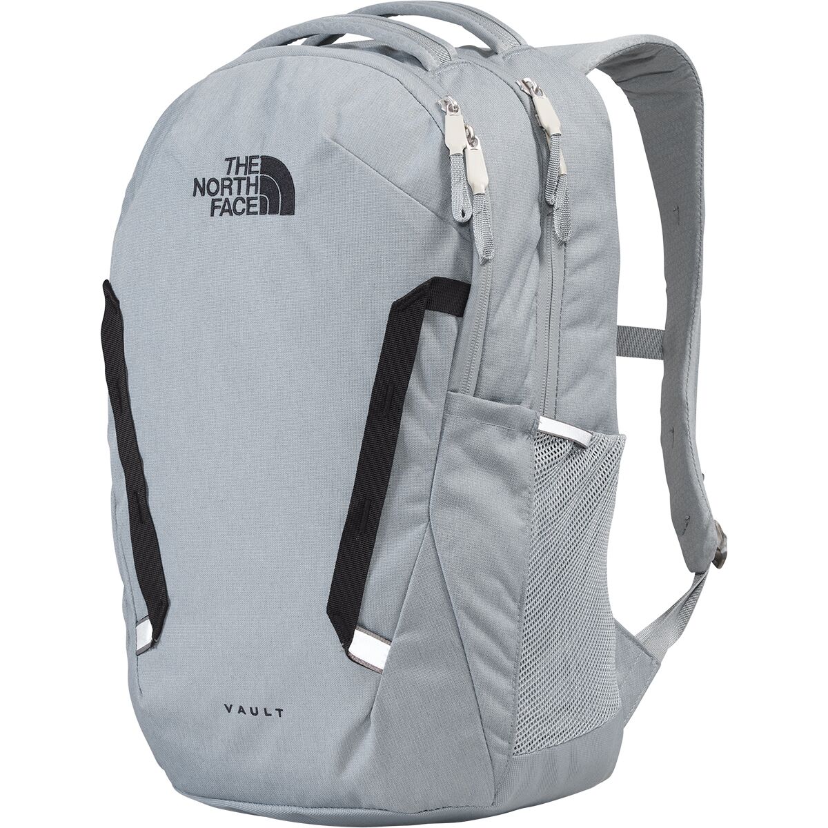 The North Face Vault 26L Backpack Mid Grey Dark Heather/TNF Black/NPF
