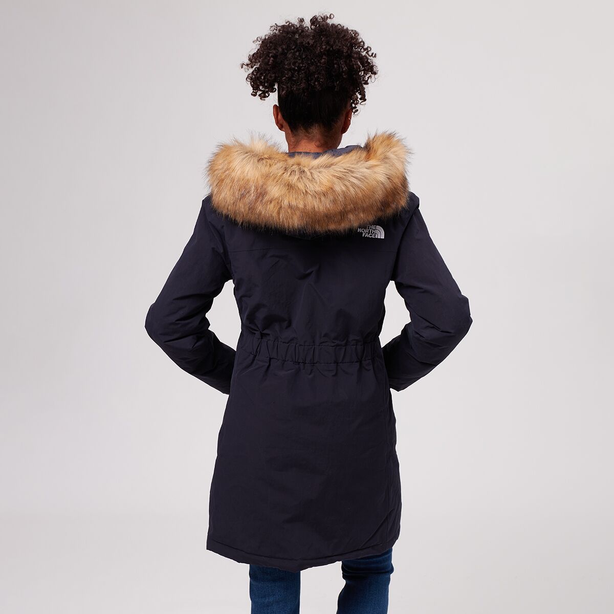 The North Face ARCTIC PARKA Down Coat Thyme/green