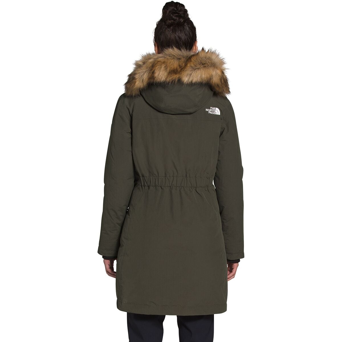 the north face women's arctic parka ii black