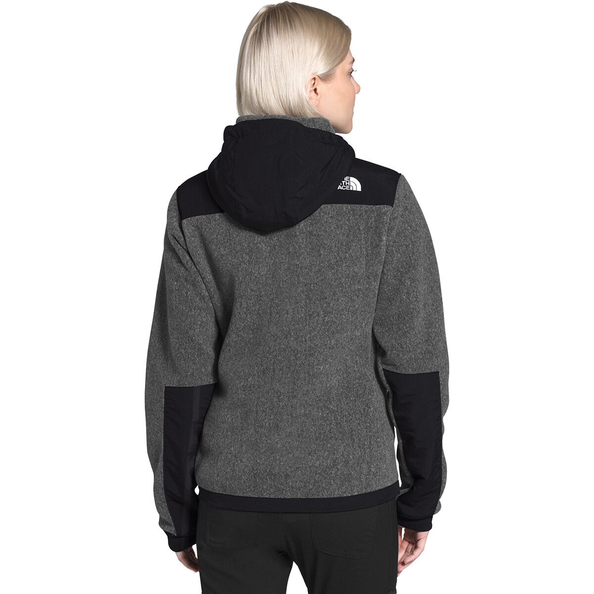 north face denali hoodie womens black