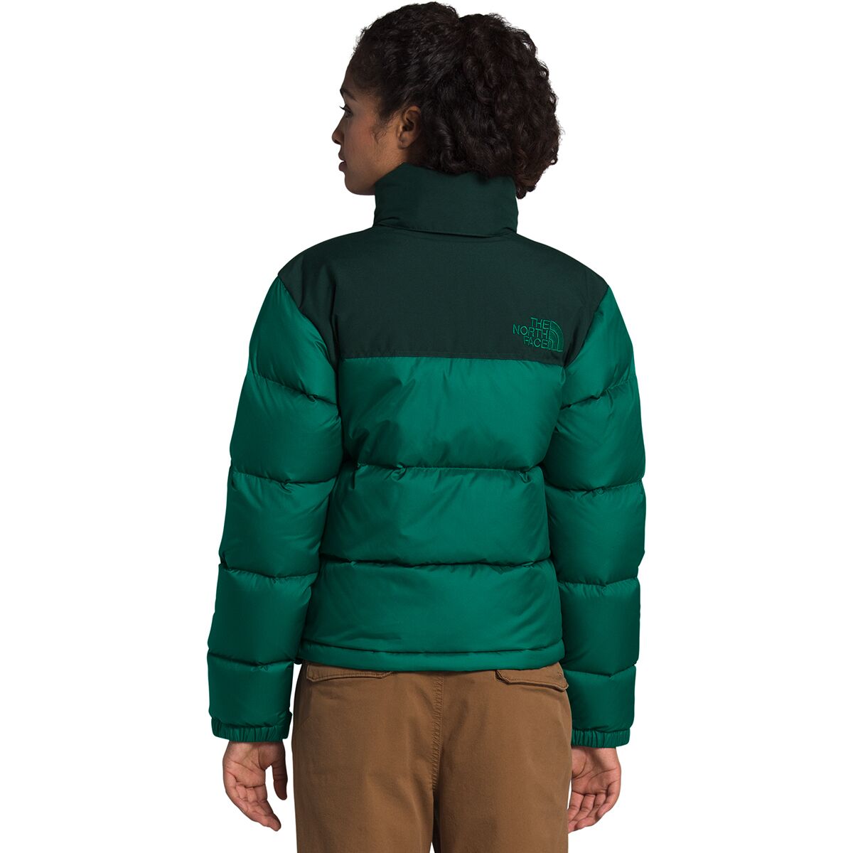 eco nuptse puffer jacket