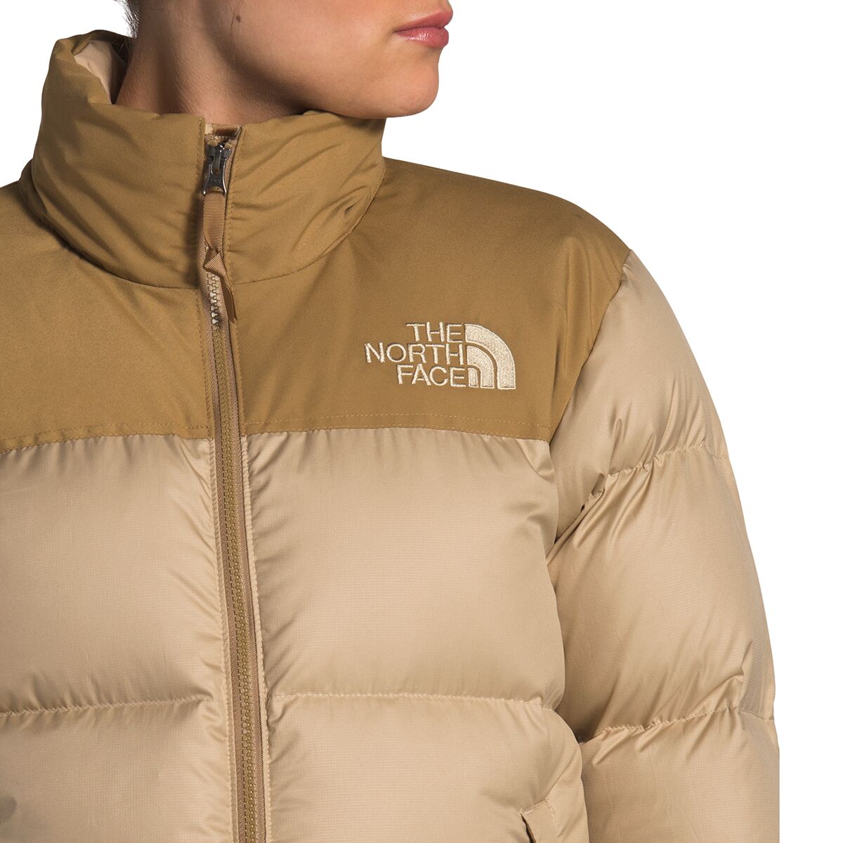 eco nuptse puffer jacket