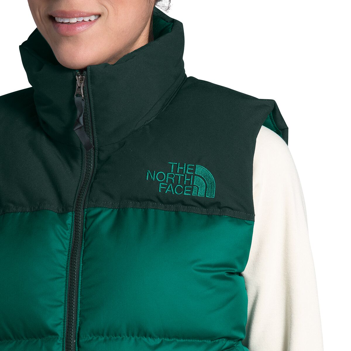 north face nuptse vest womens