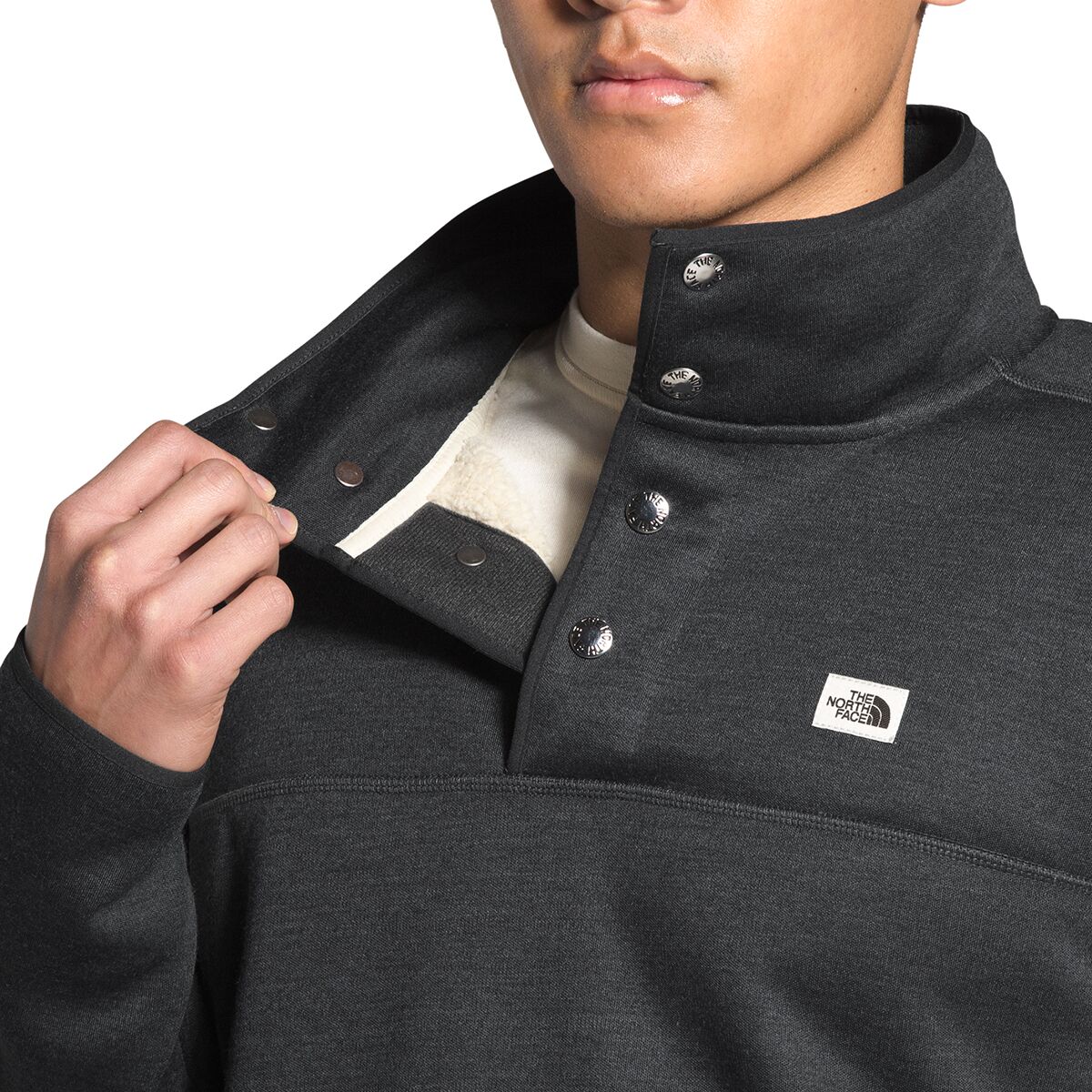 The North Face Sherpa Patrol 1 4 Snap Pullover Men s Clothing