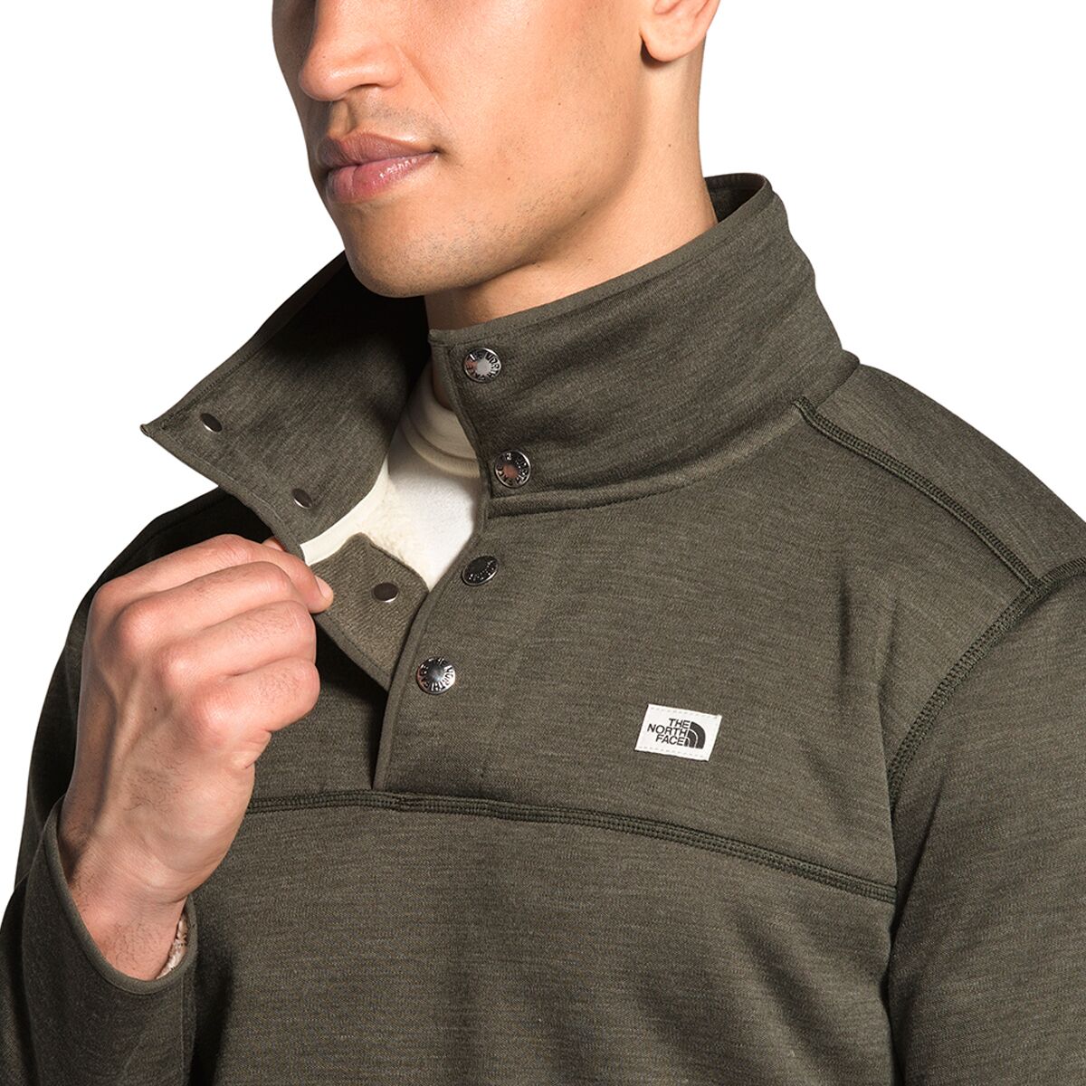 The North Face Sherpa Patrol 1 4 Snap Pullover Men s Clothing