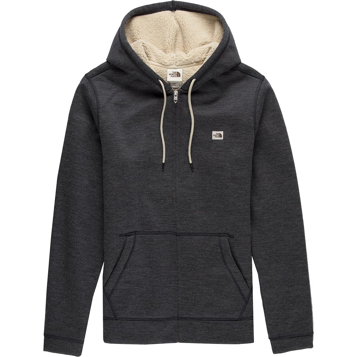 The North Face Men's Sherpa Patrol Full Zip Hoodie - Small - Aviator Navy White Heather