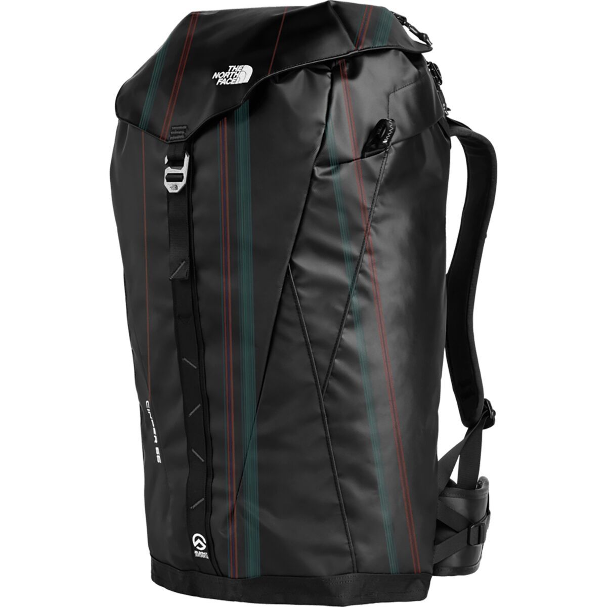 Image of The North Face Cinder 55L Backpack TNF Black Swirl/TNF Black-NPF, One Size