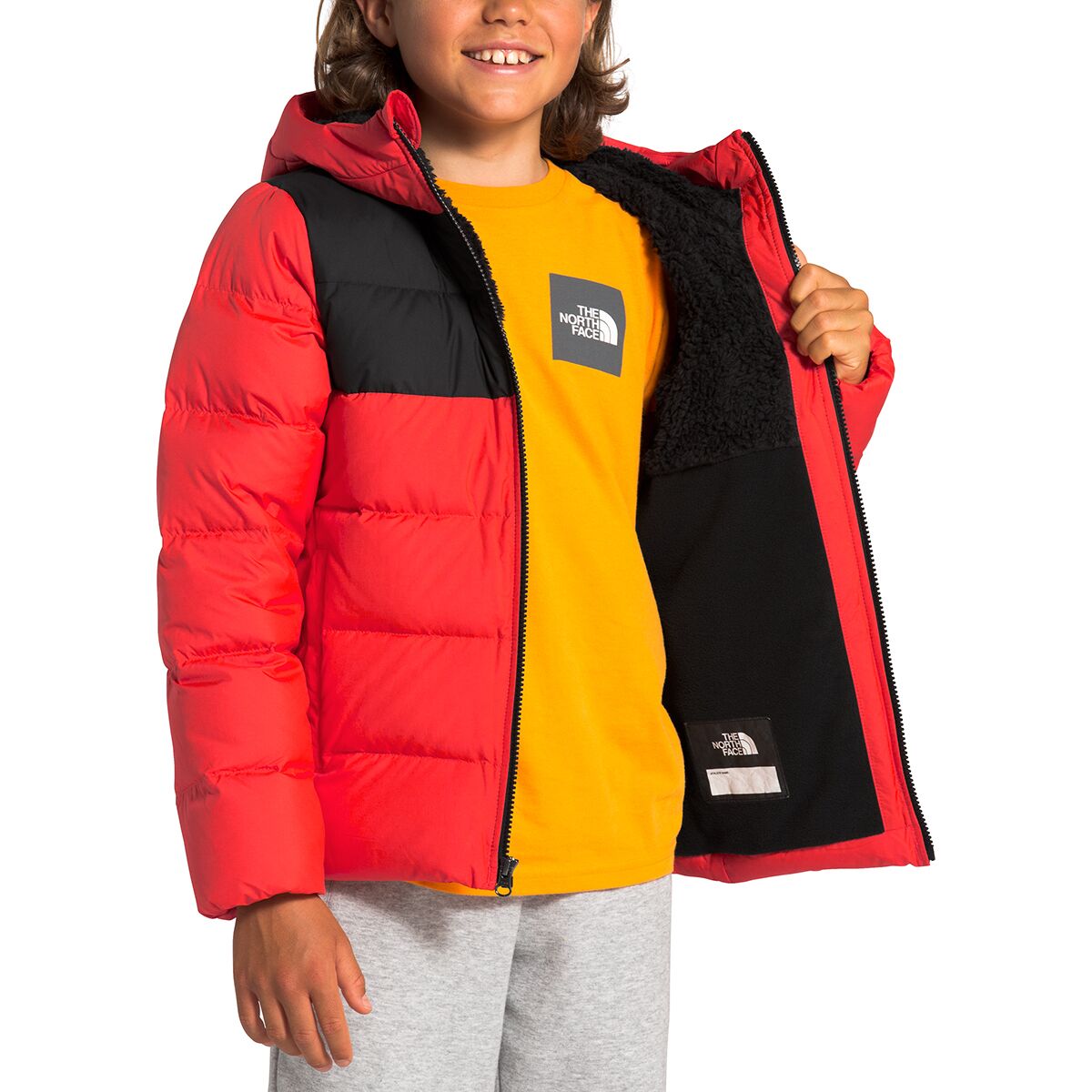 The North Face Moondoggy 2.0 Down Hooded Jacket Boys Kids