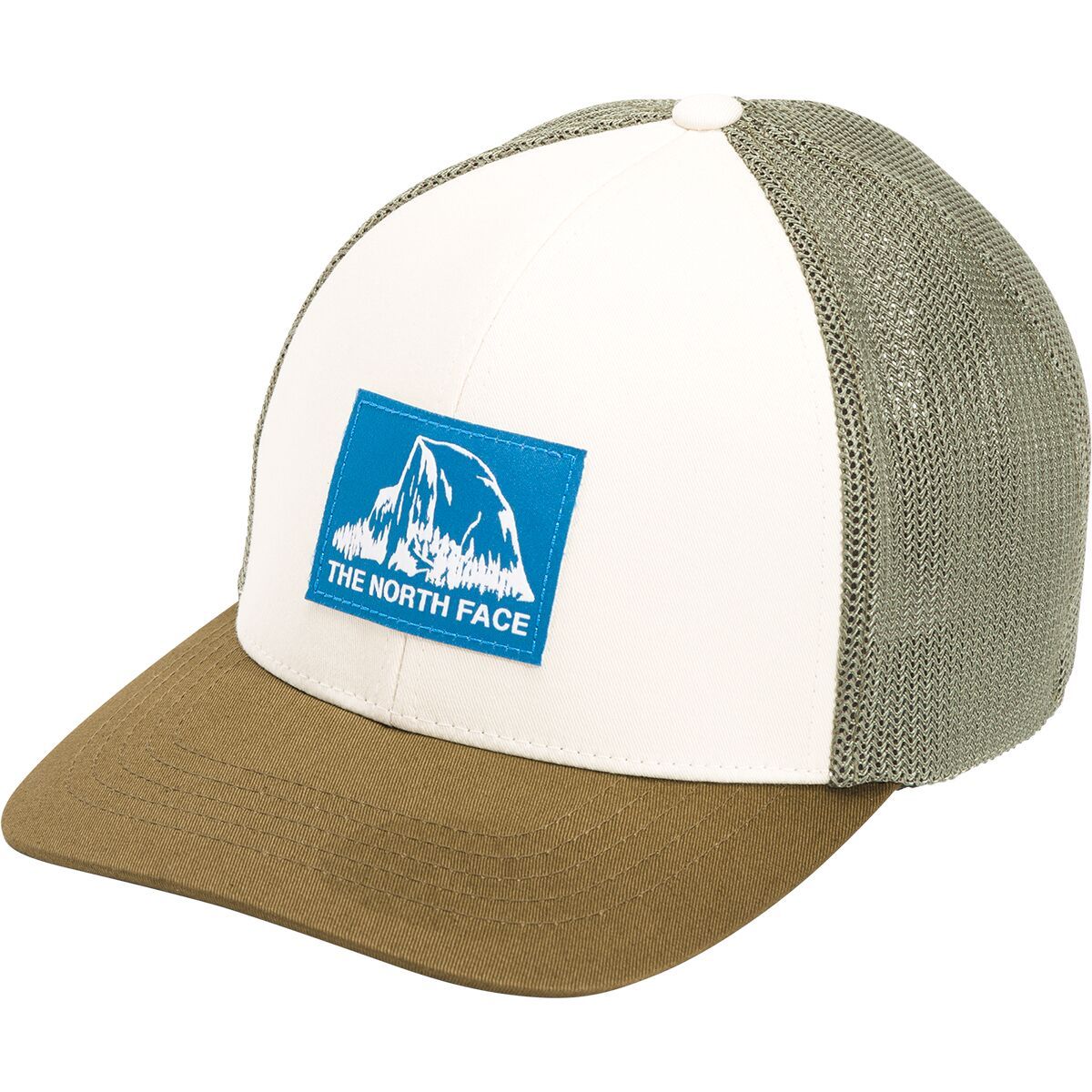 The North Face Truckee Trucker Hat Military Olive/Banff Blue, S/M