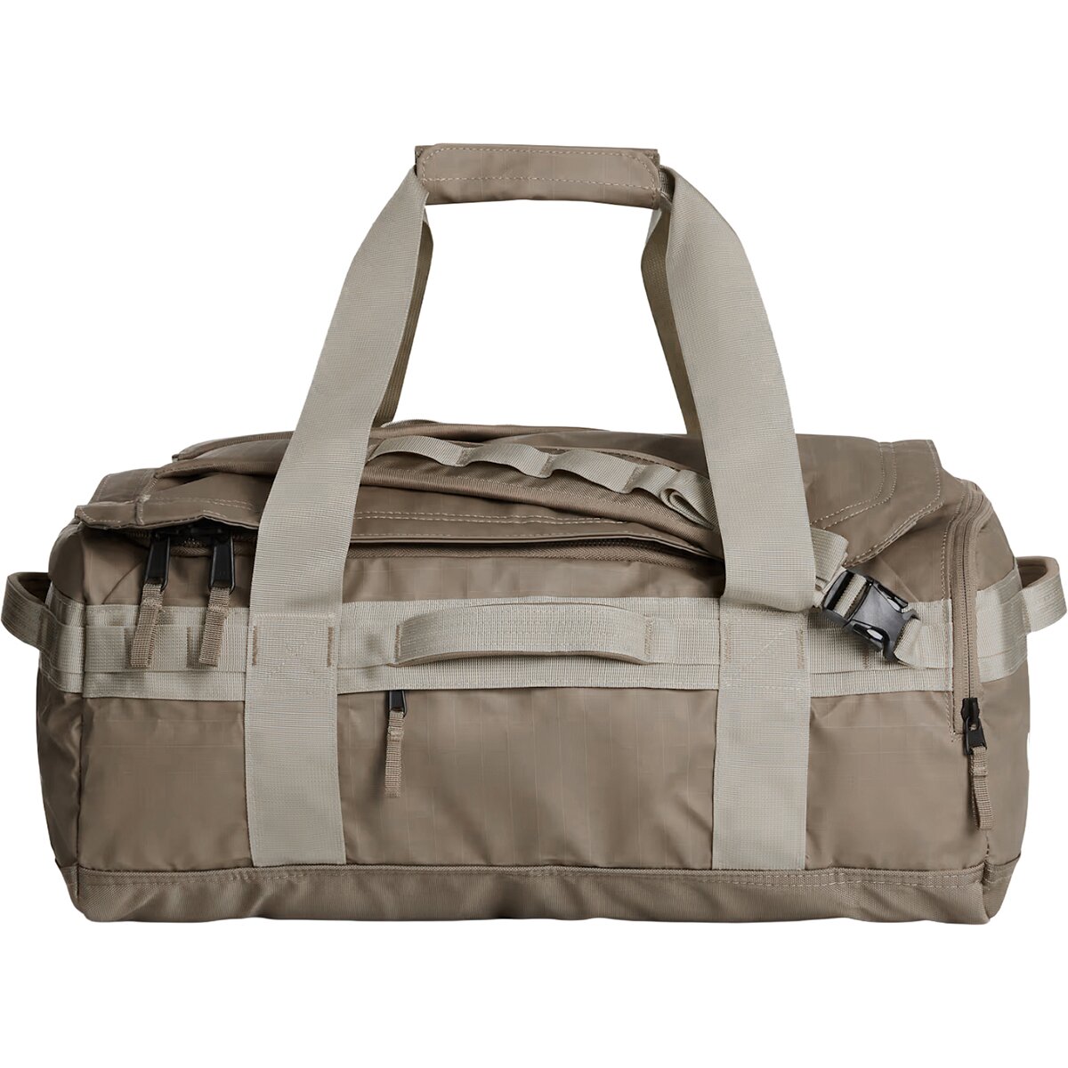 Image of The North Face Base Camp Voyager 42L Duffel Bag Garnet/Timeless Taupe, One Size